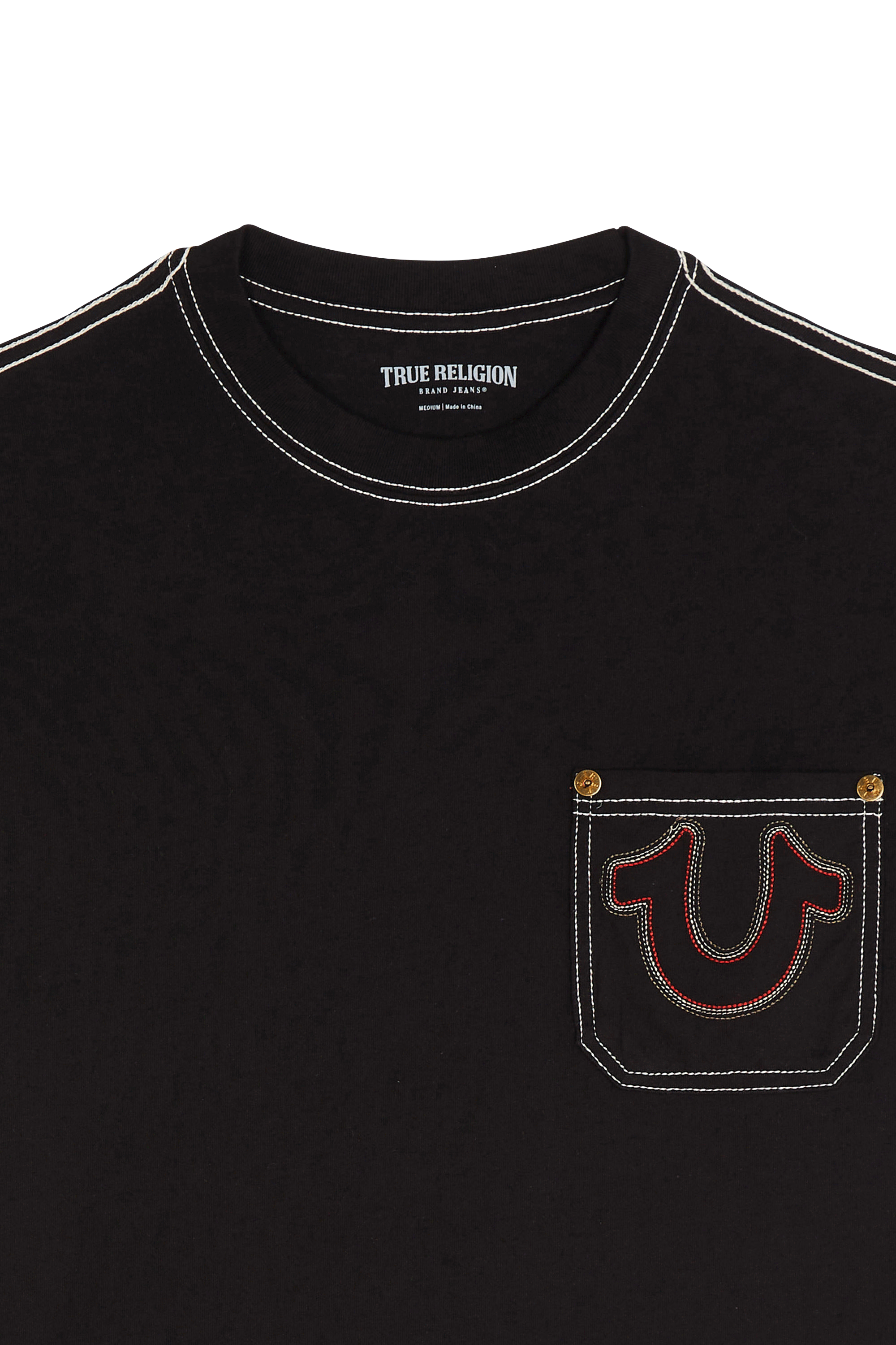 T-shirt | Noir TRUE RELIGION Homme