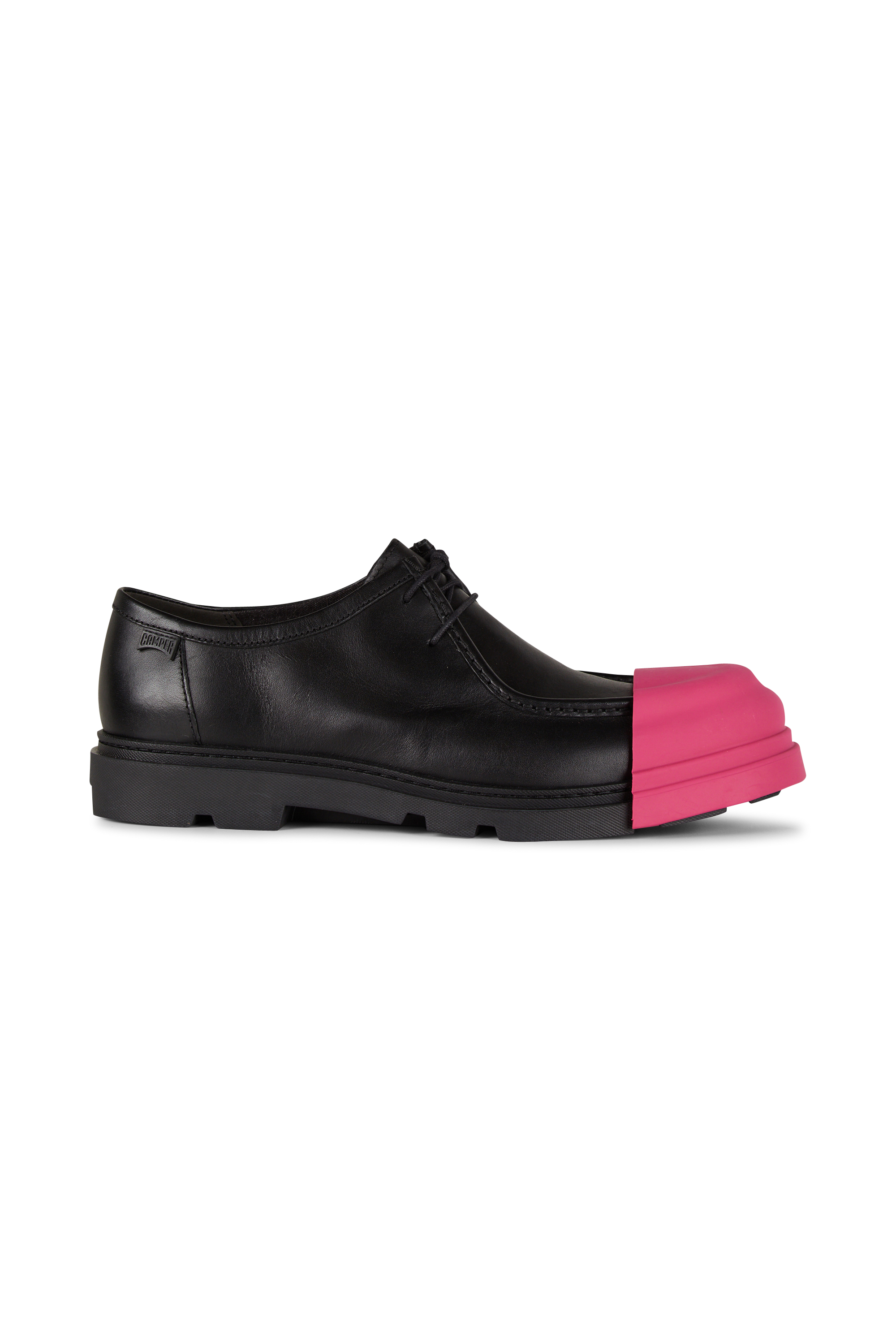 Leather deck shoes Junction Noir