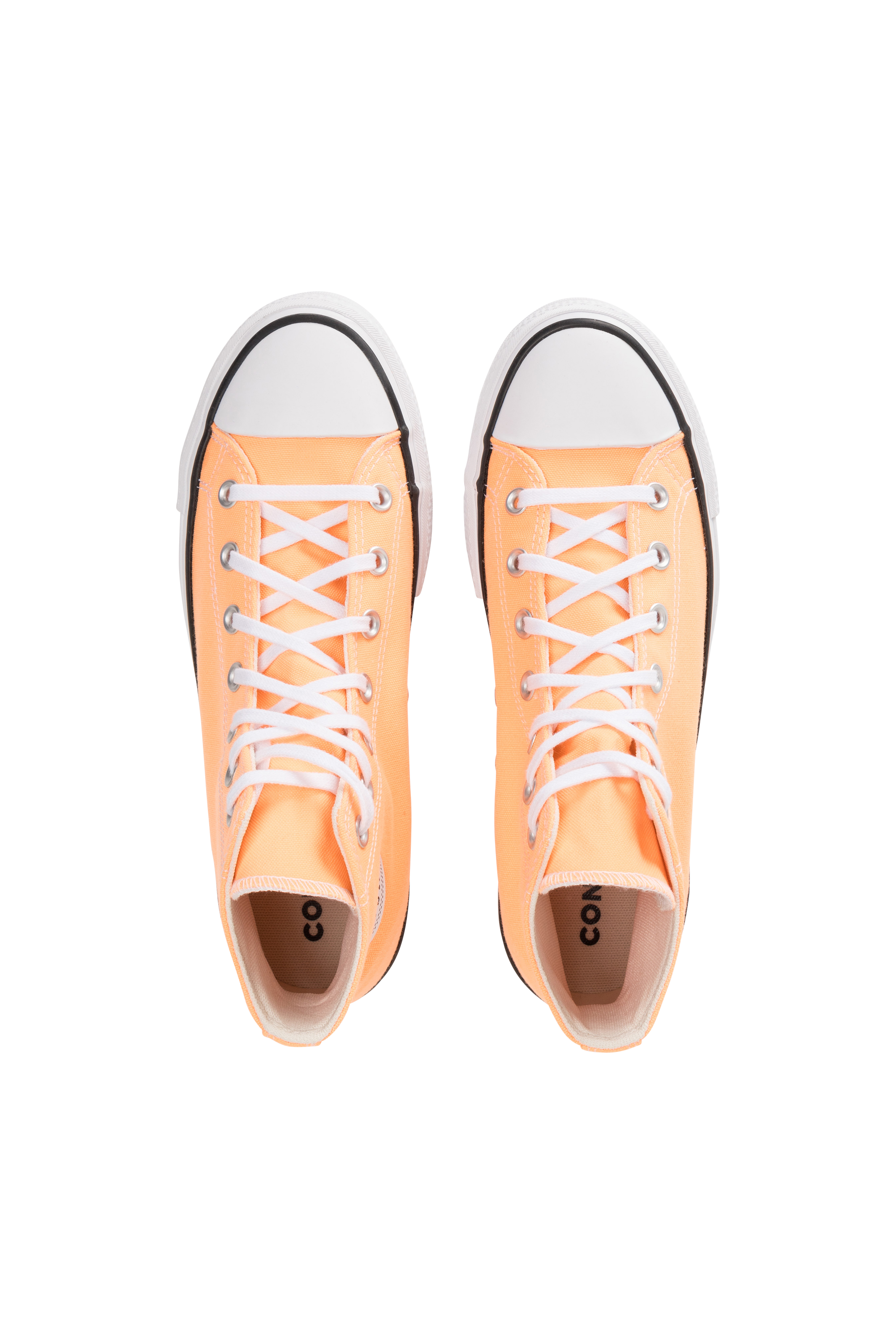 baskets montantes Orange