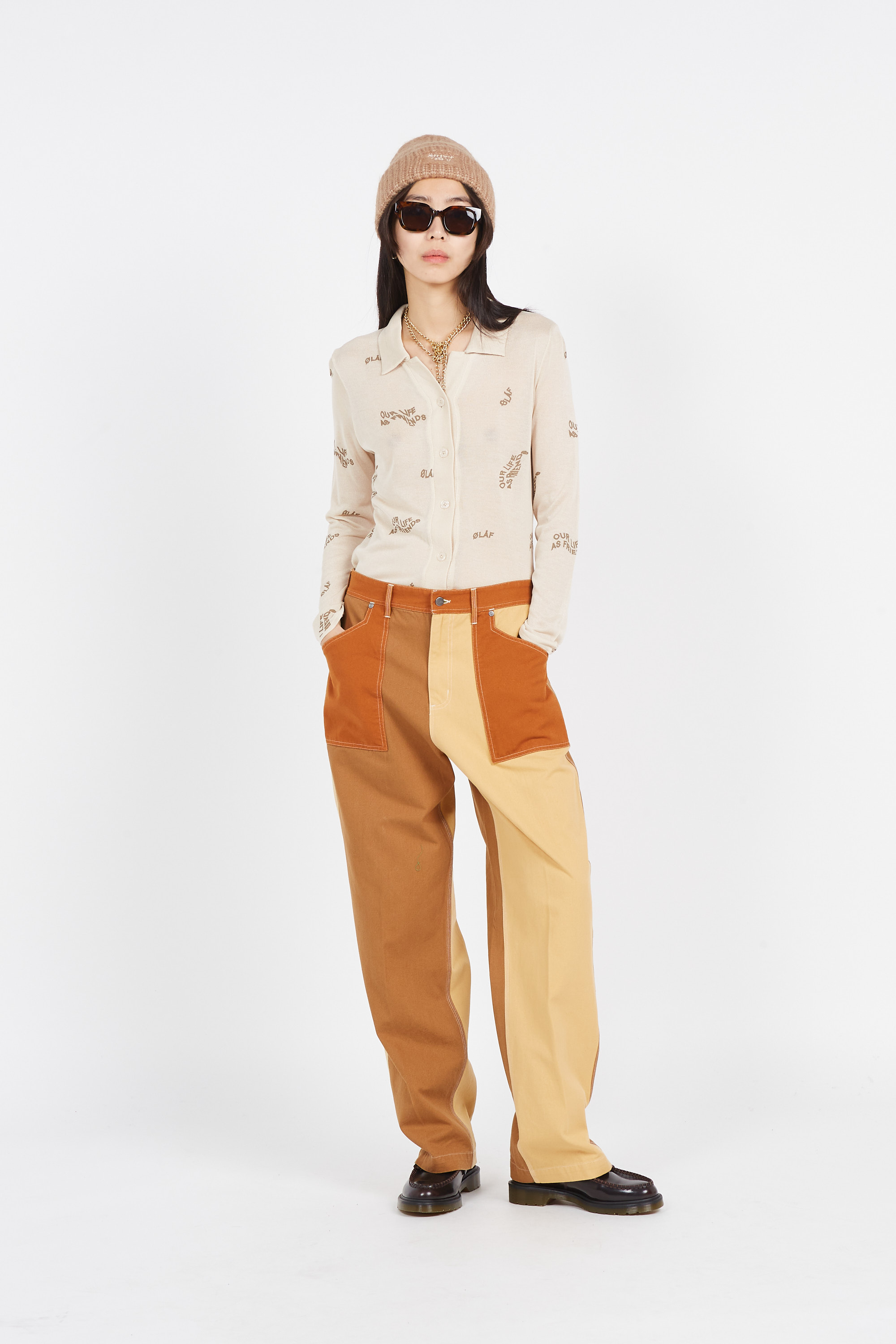 Chemise Beige