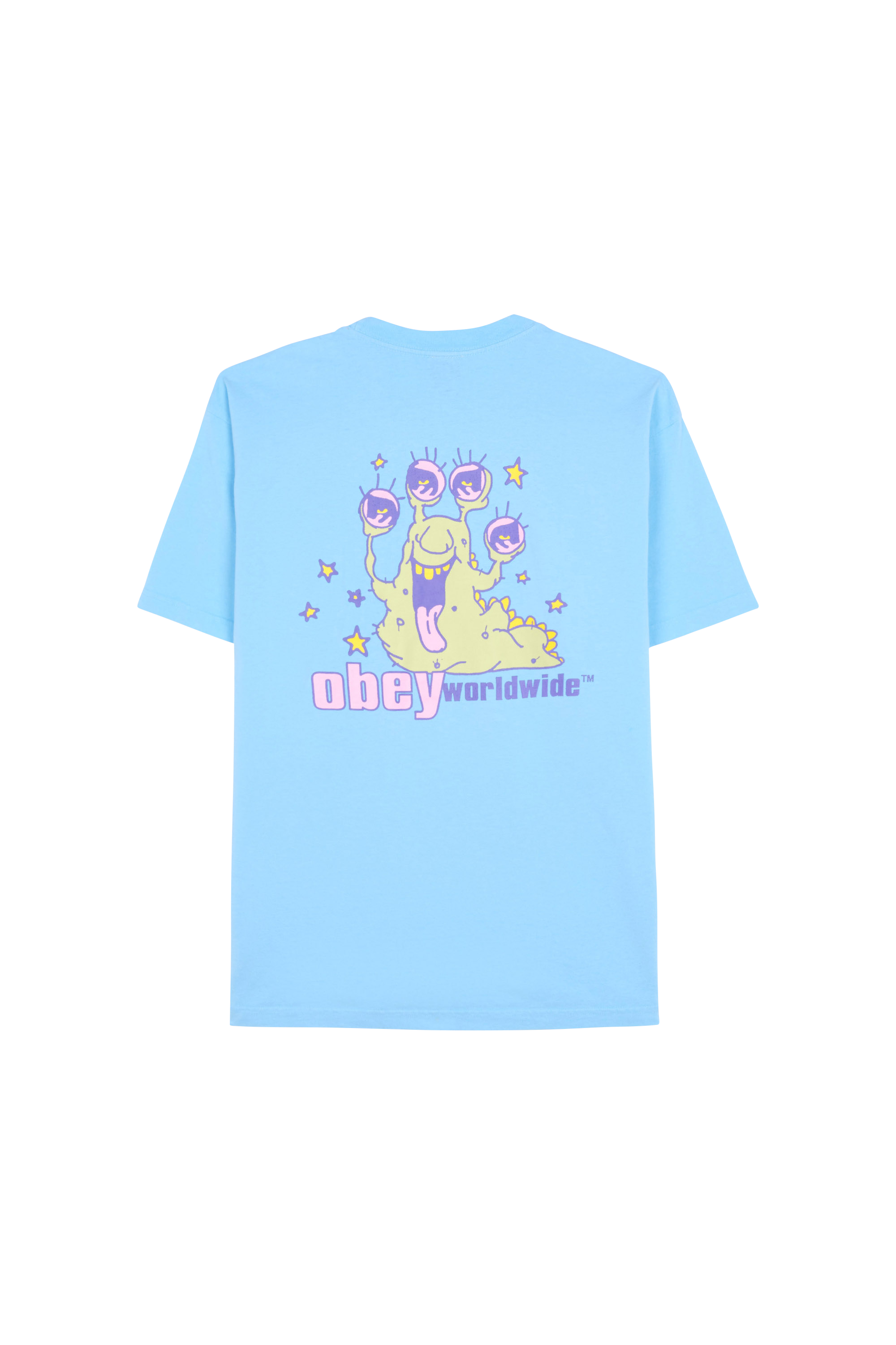 T-shirt  OBEY Bleu