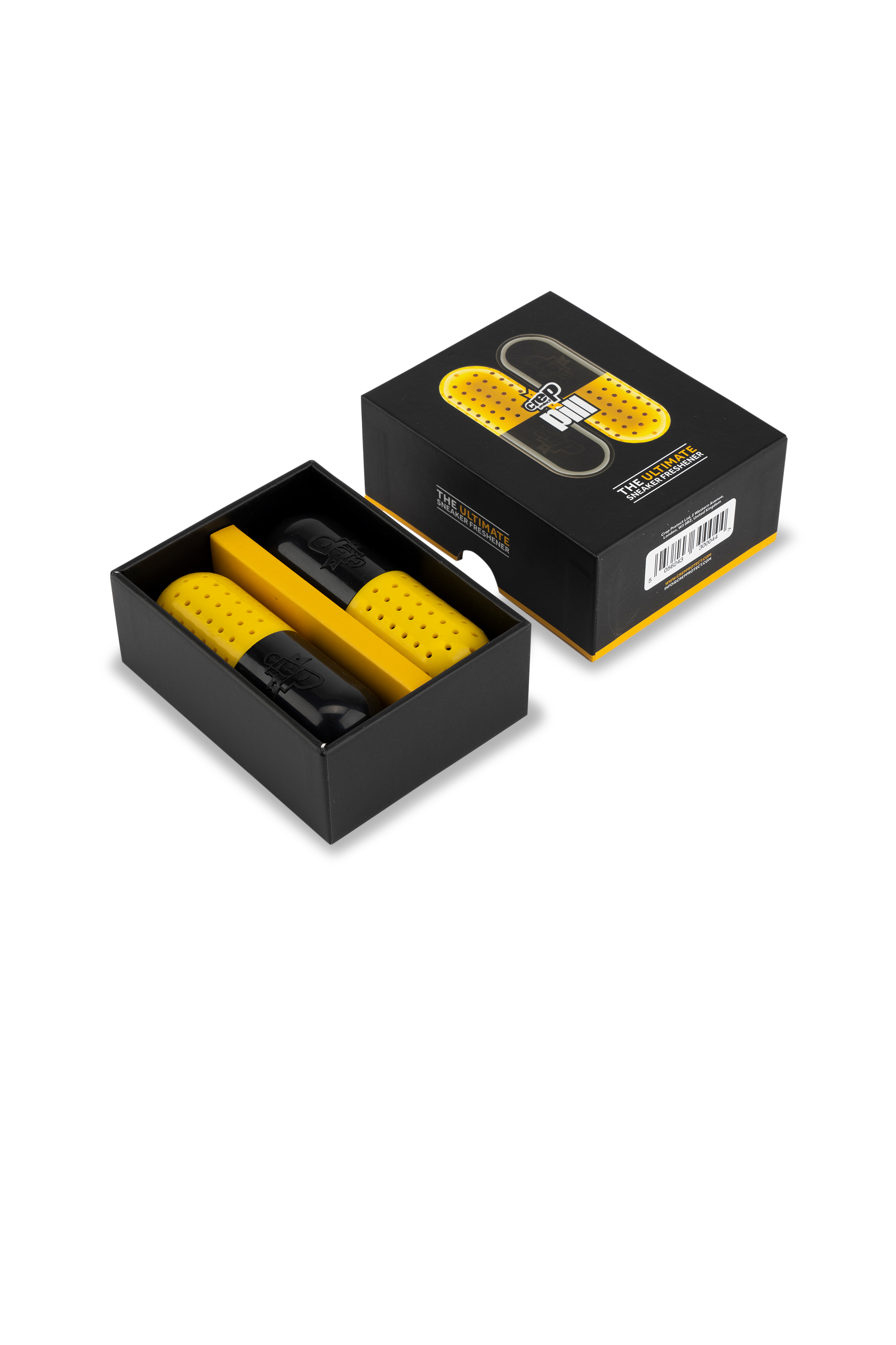 Lot de 2 capsules pour chaussures Noir