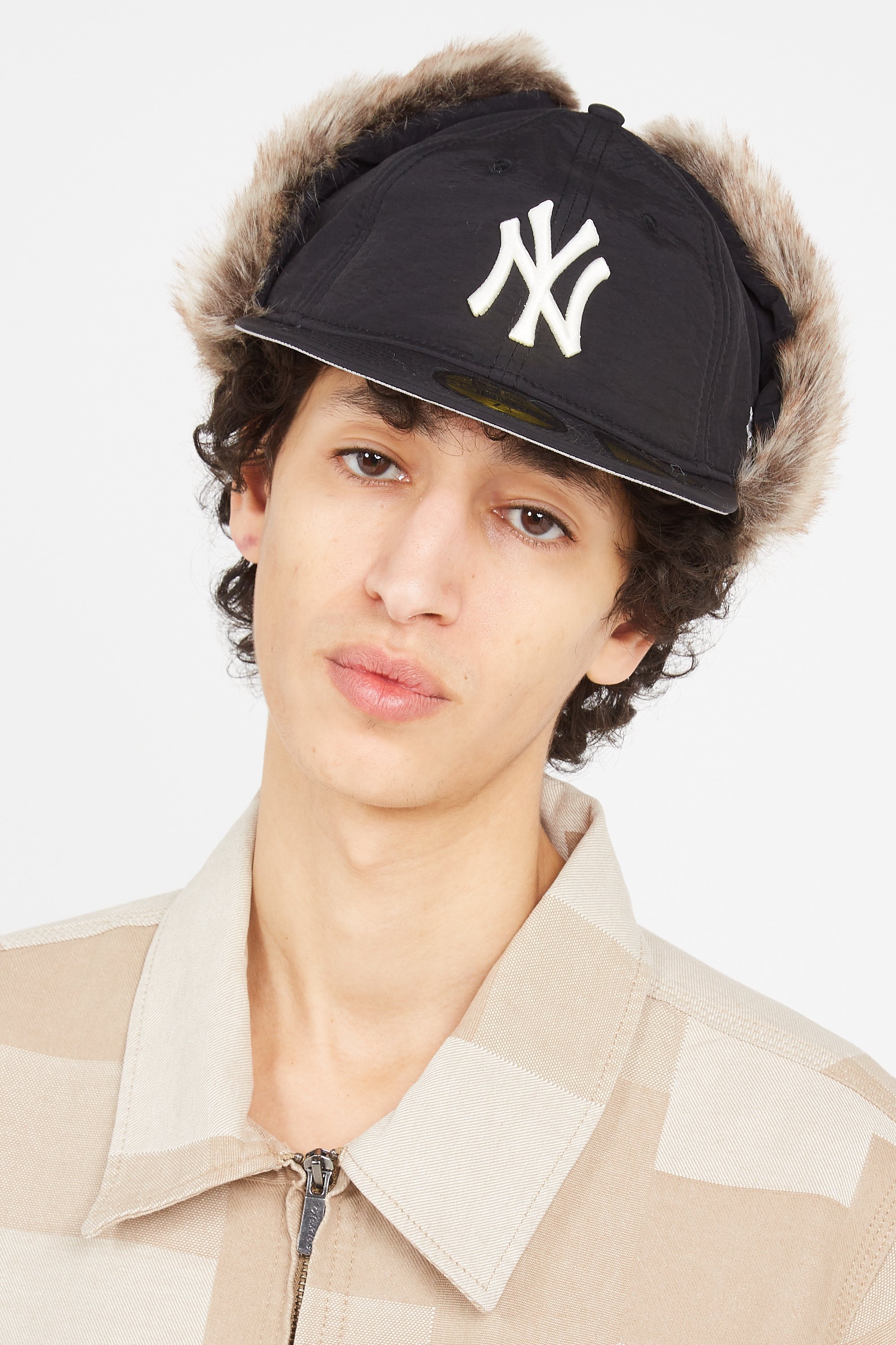 Cap Winter dog ear 59 Black New era Men Citadium