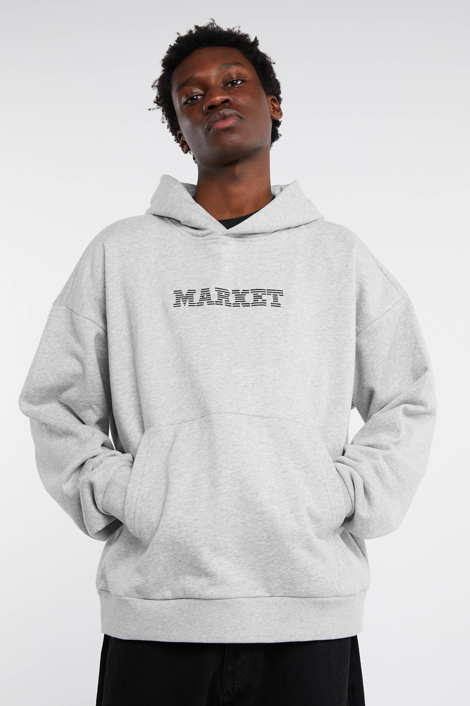 Hoodie | Grey MARKET Men