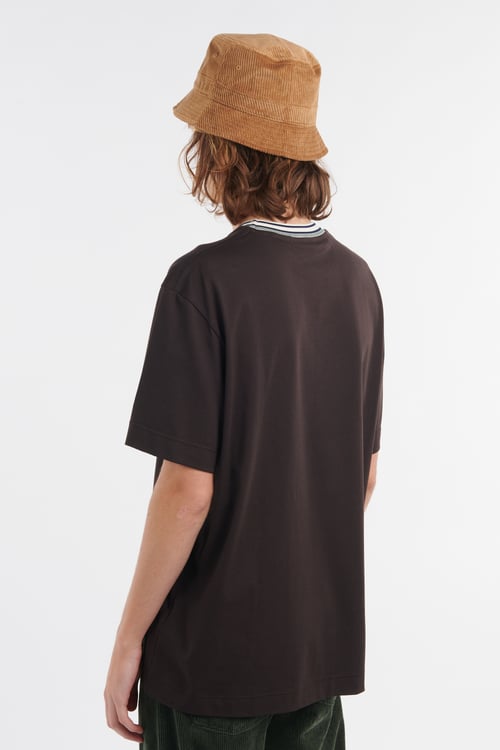LACOSTE T-shirt Marron