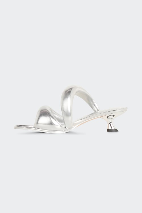 JW PEI Mules Argent
