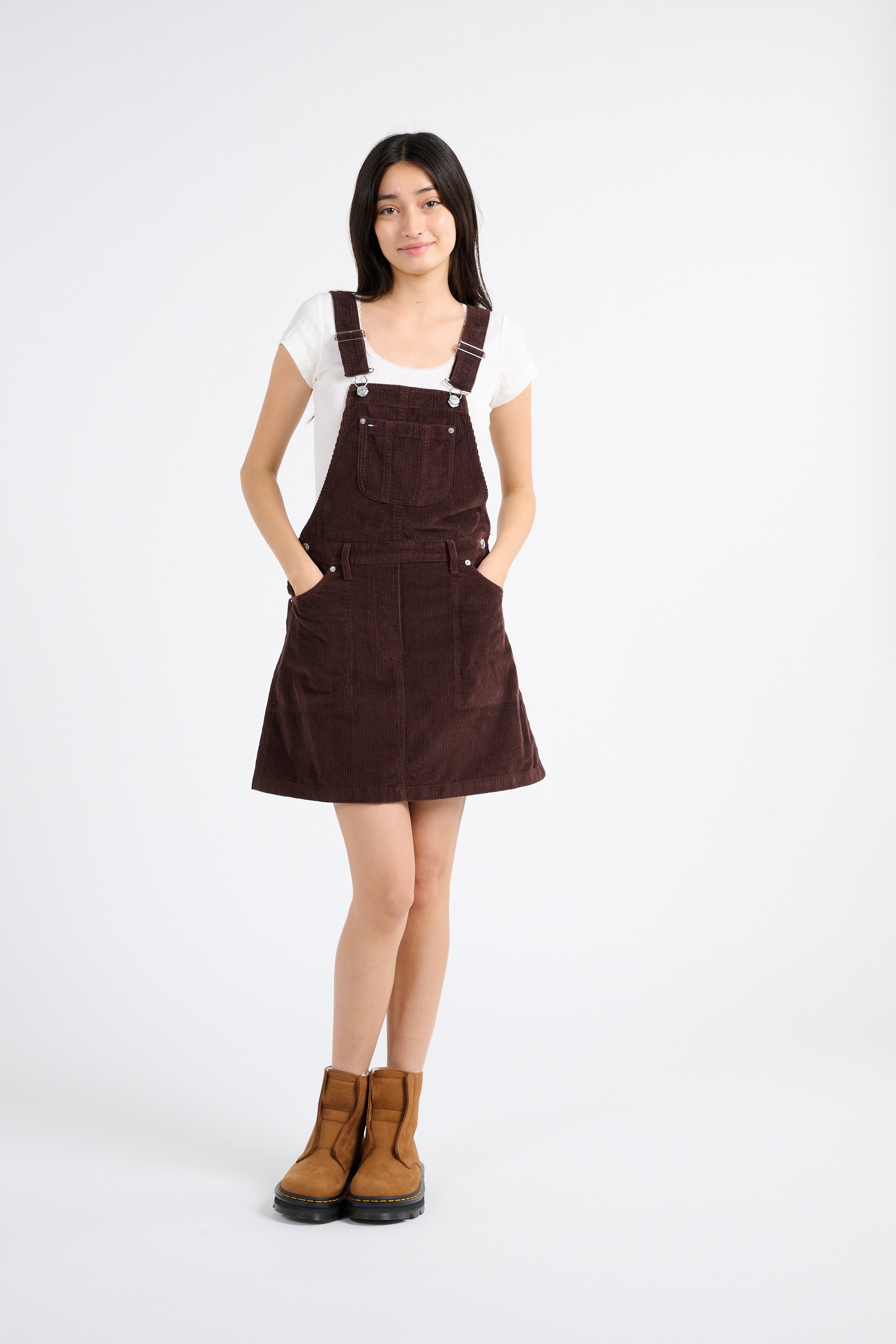 Salopette TOMMY JEANS Marron