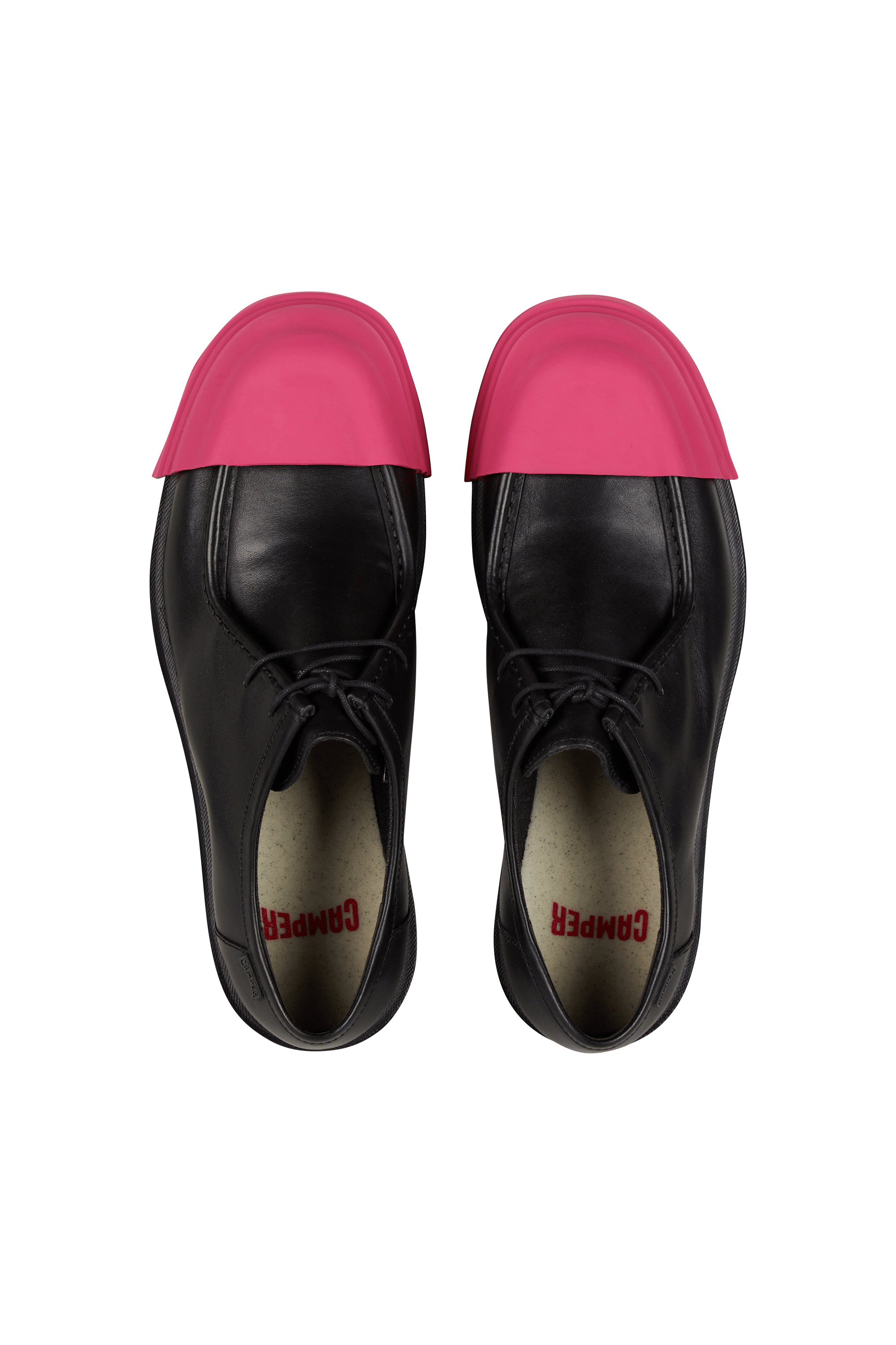 Leather deck shoes | Black CAMPER Men