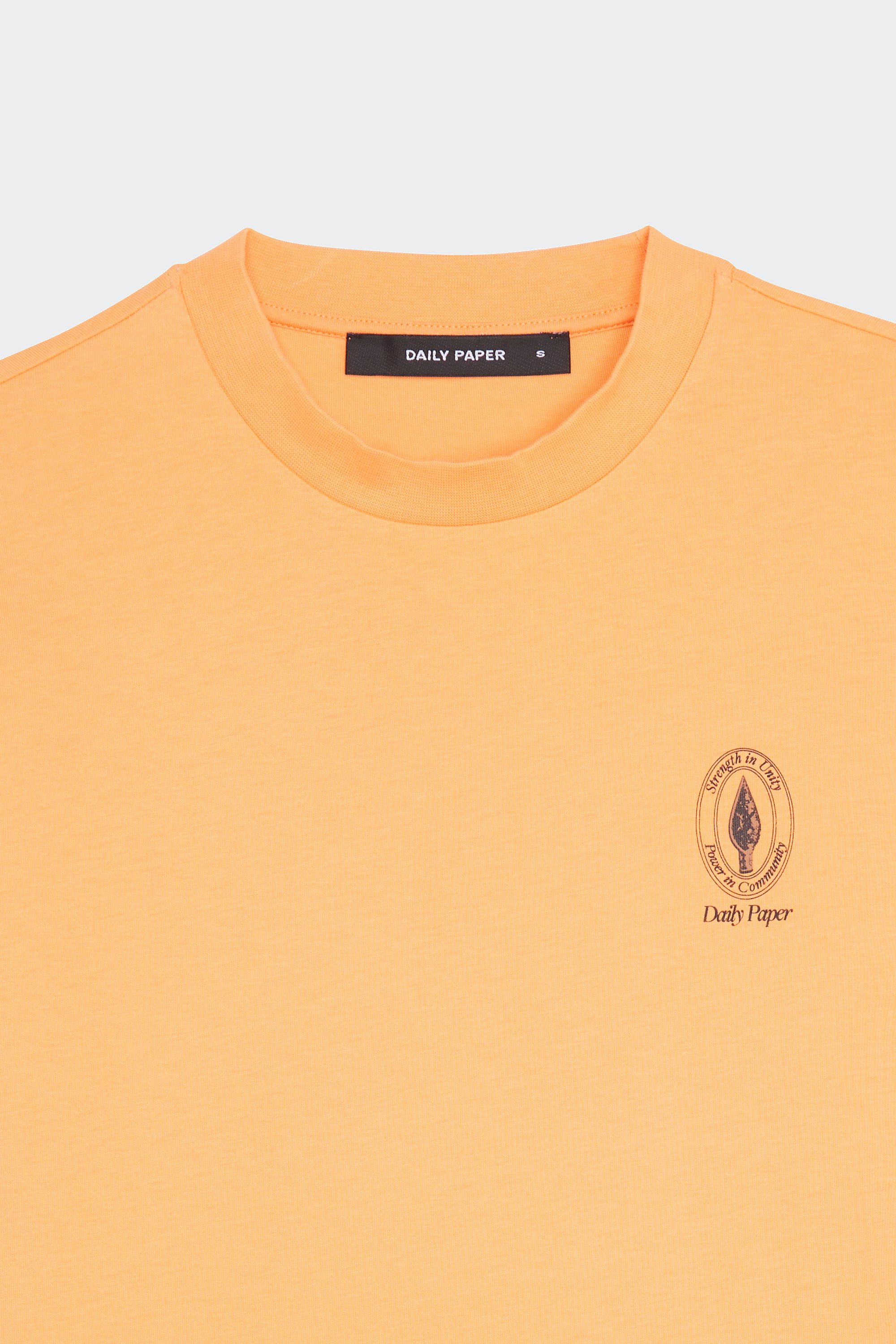 T-shirt | Orange by DAILY PAPER T-shirt Orange