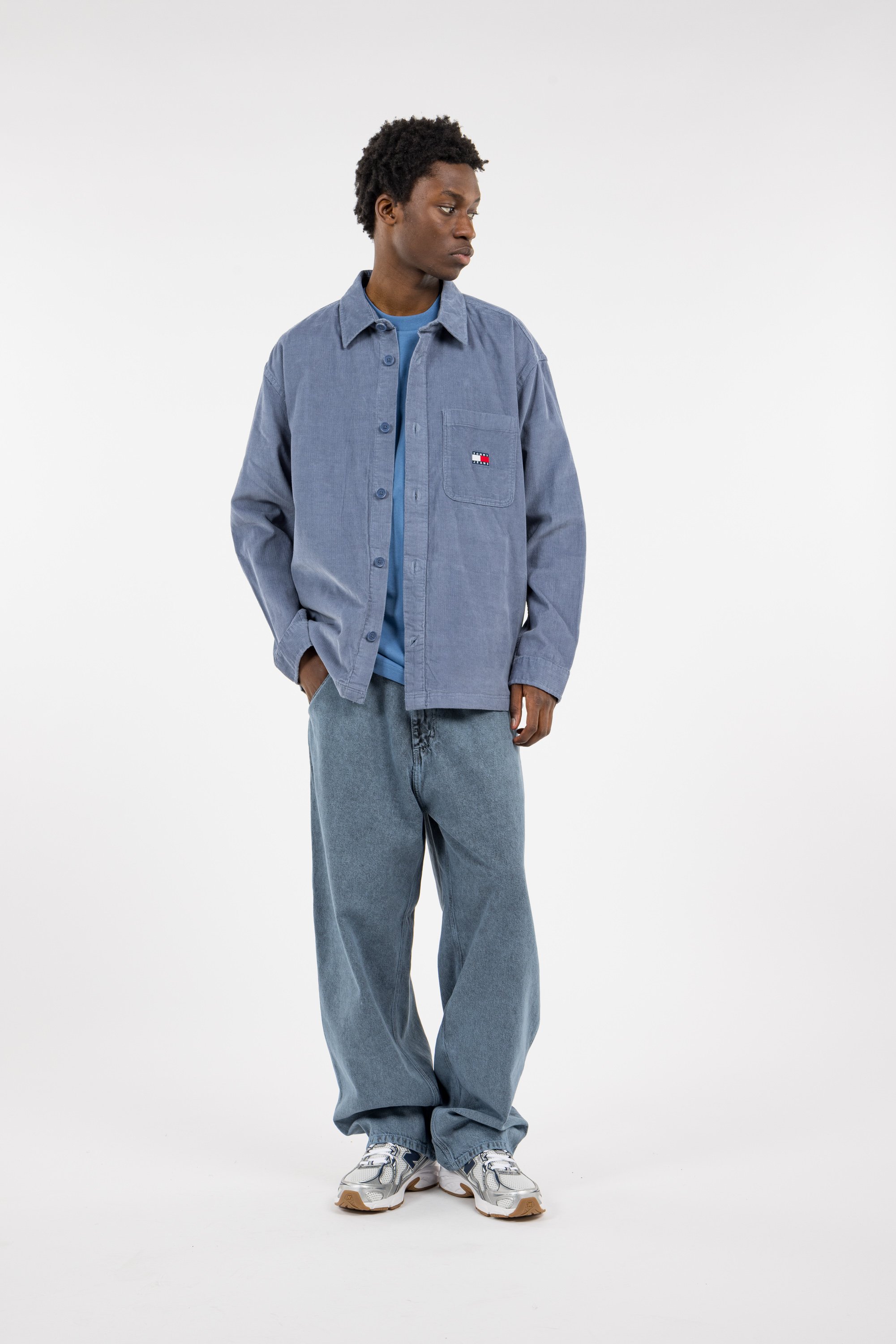 Surchemise TOMMY JEANS Gris