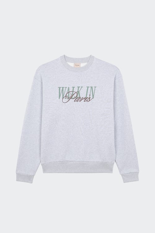 WALK IN PARIS Sweatshirt Gris