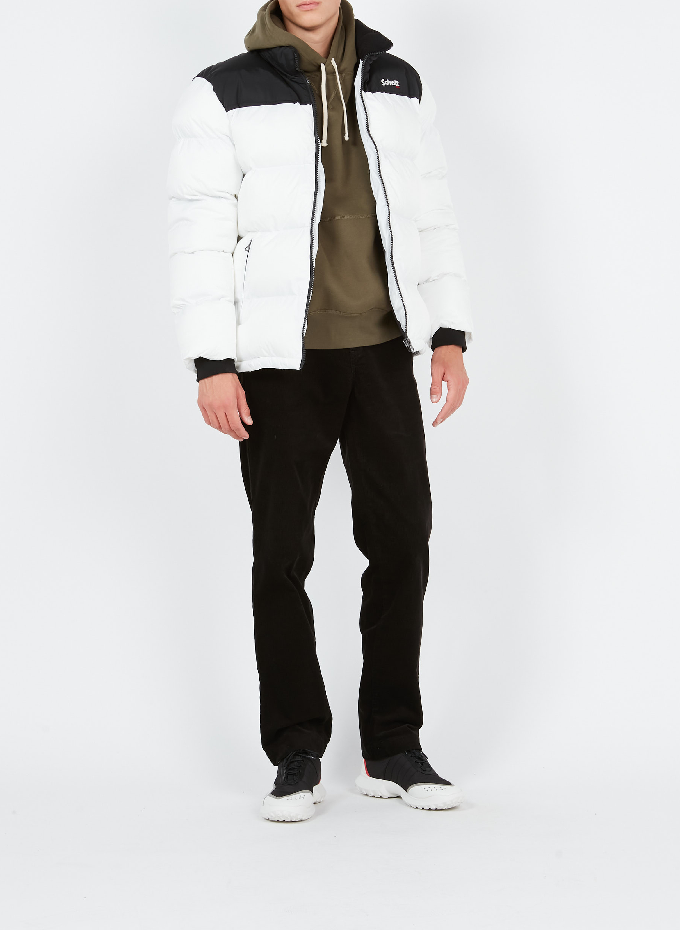 Puffer Jacket SCHOTT White