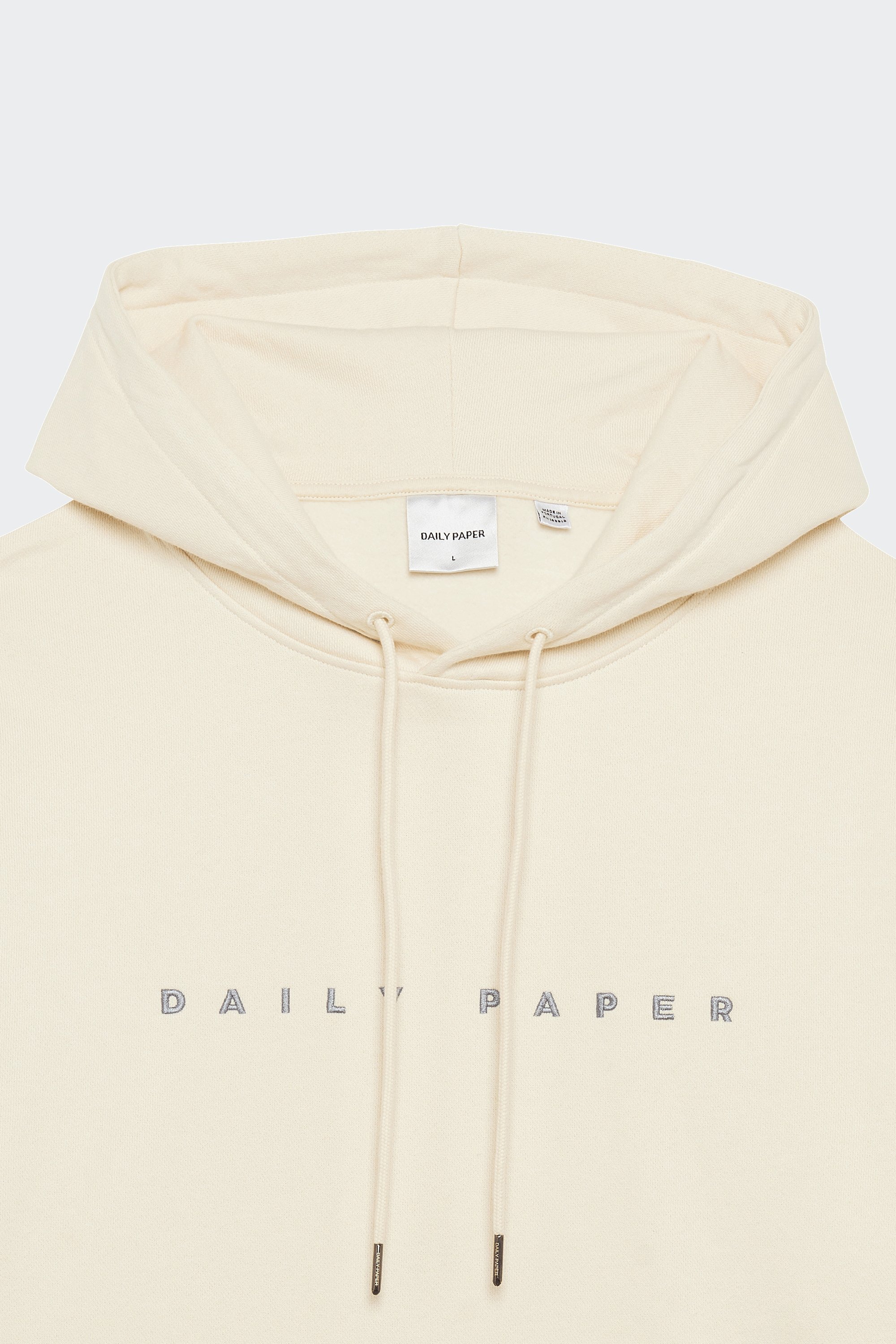 Hoodie | Beige by DAILY PAPER Hoodie Beige