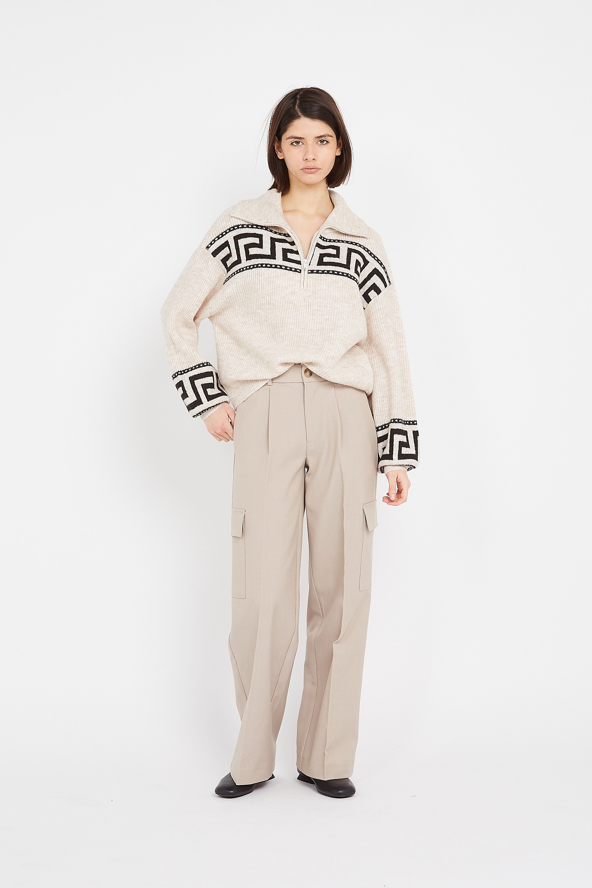 Sweater | White NOISY MAY Women