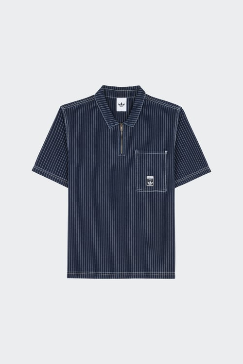 ADIDAS Chemise Bleu