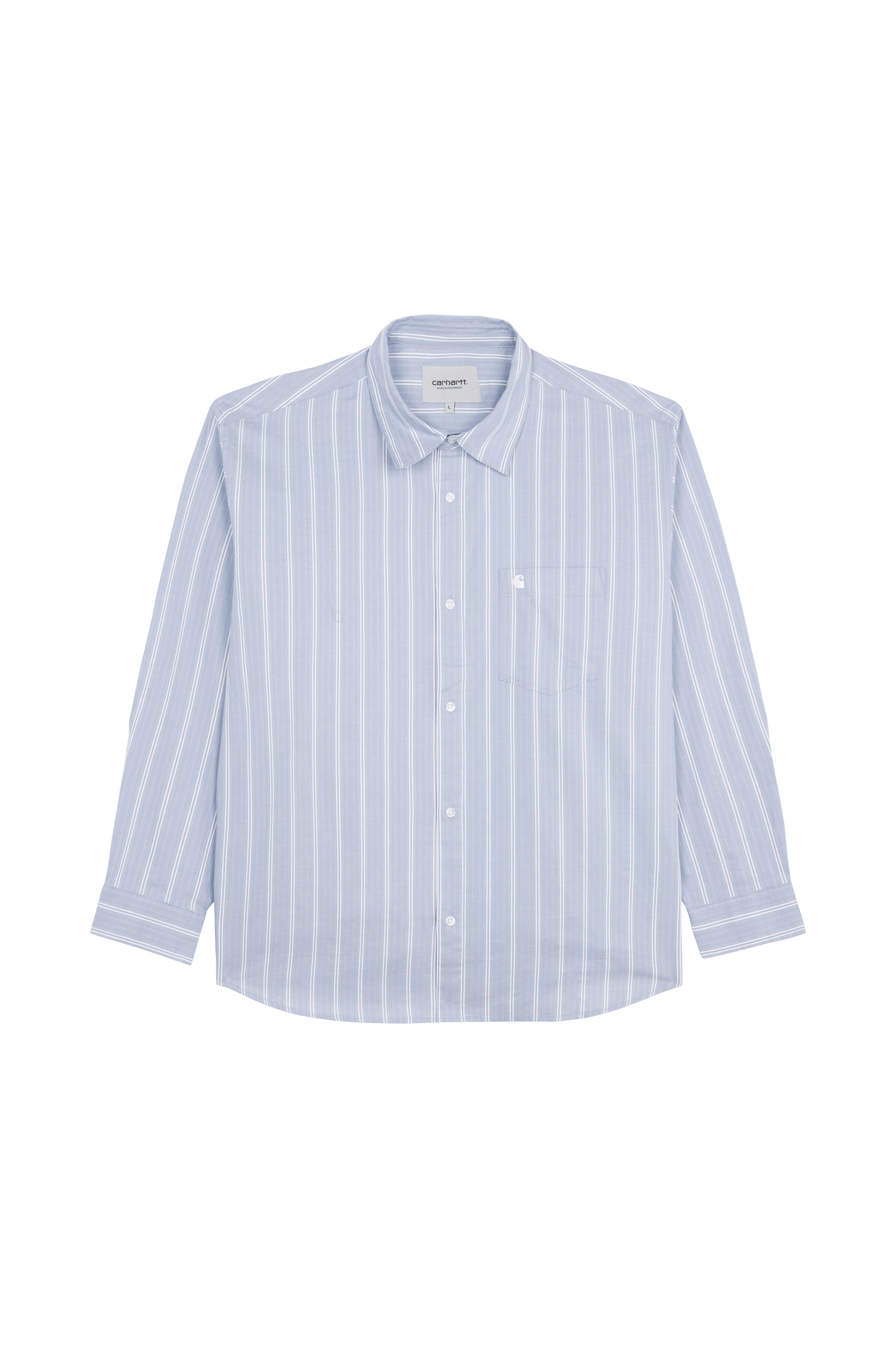 Chemise L/S Beale Shirt Beale stripe, gentle blue / white