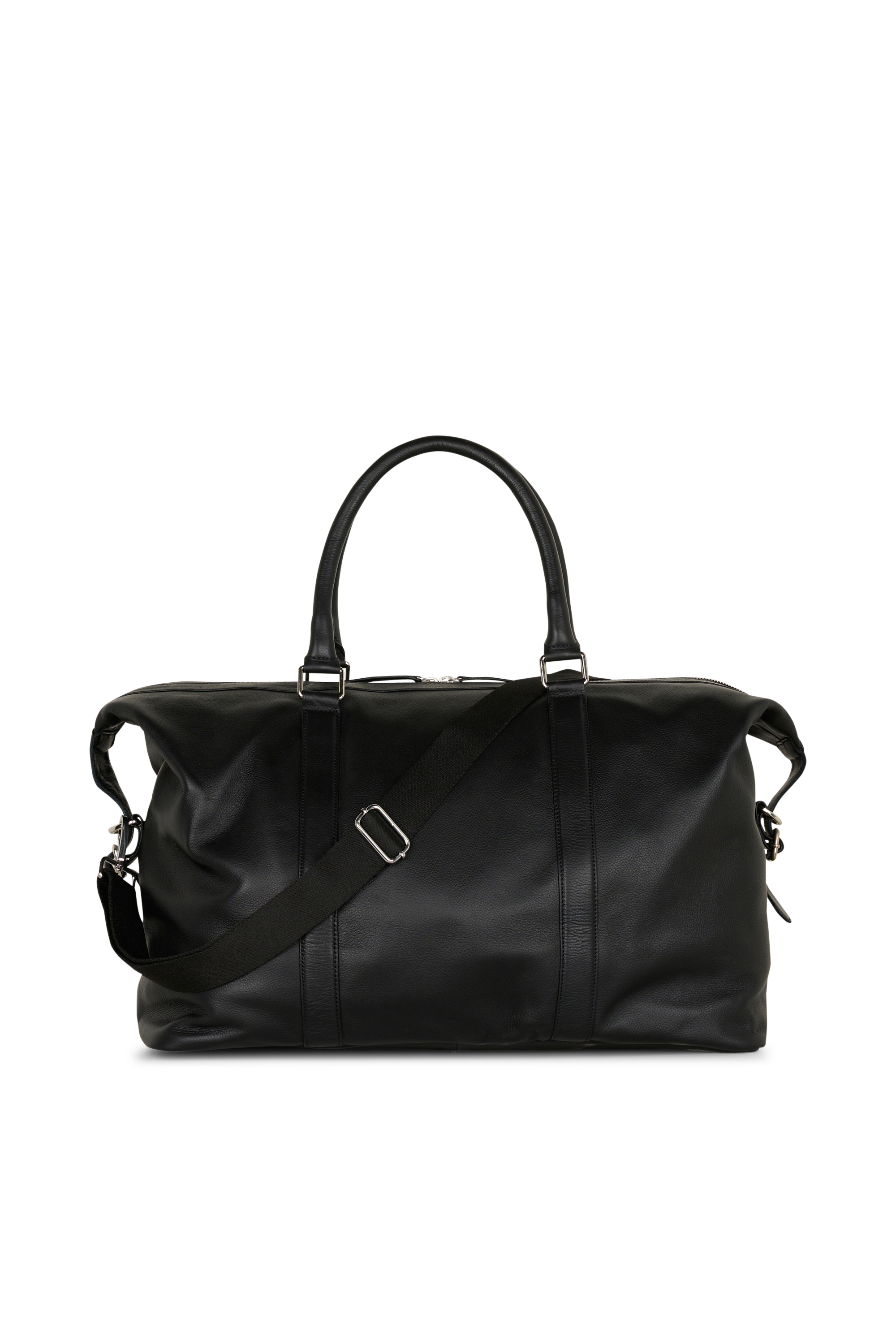 Sac weekend en cuir LES DEUX Noir