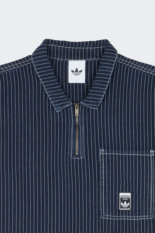 ADIDAS Chemise Bleu