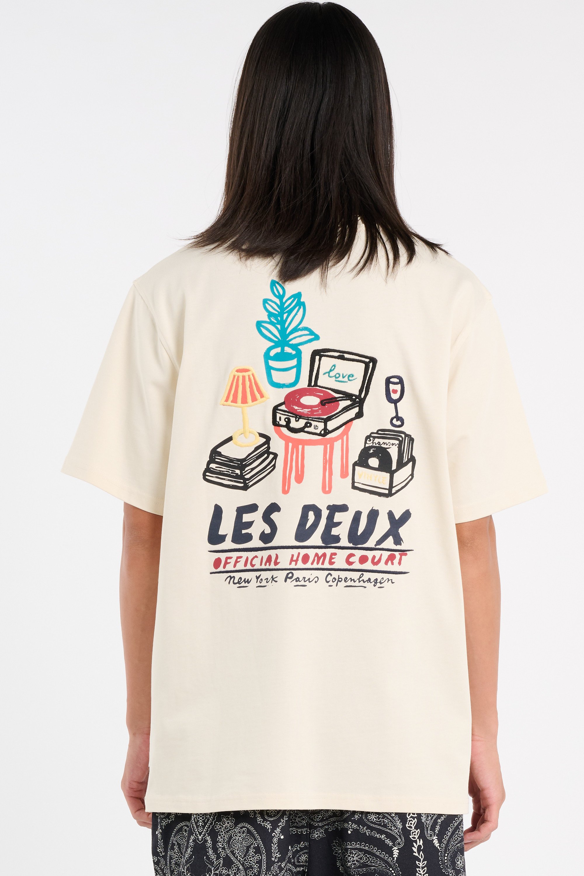 T-shirt | Beige LES DEUX Homme
