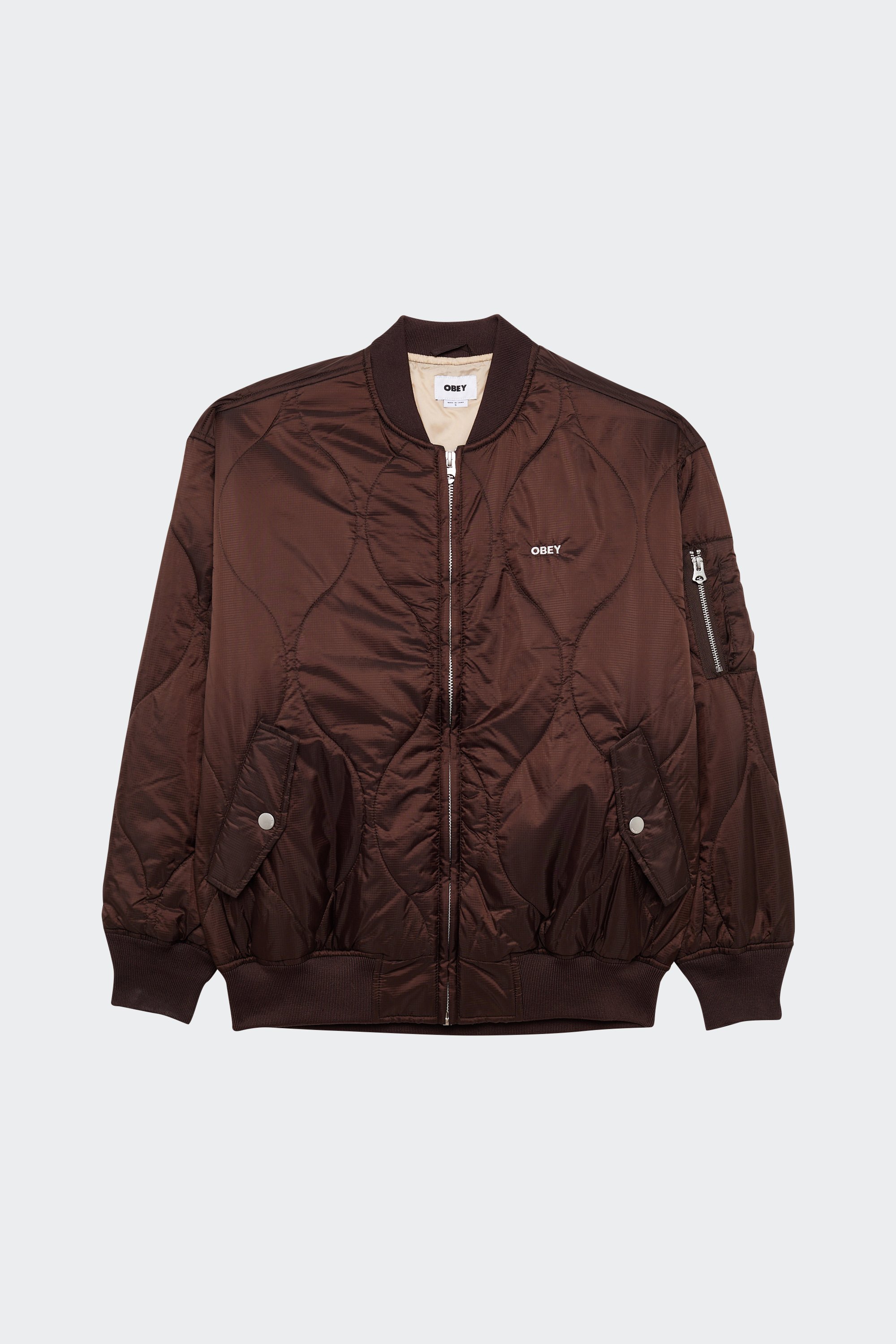 Doudoune | Marron by OBEY Doudoune Marron