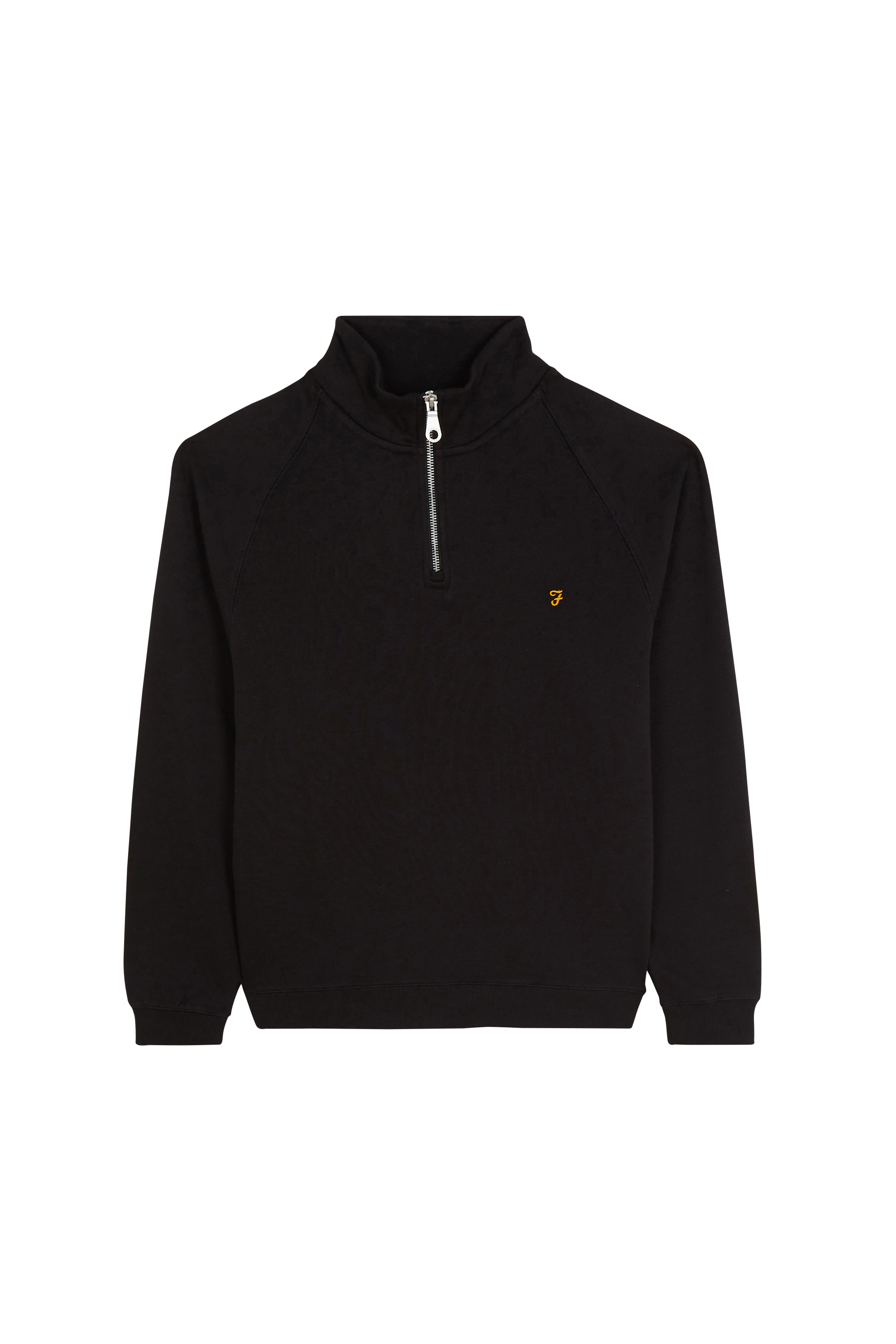 Zip-up sweatshirt Black