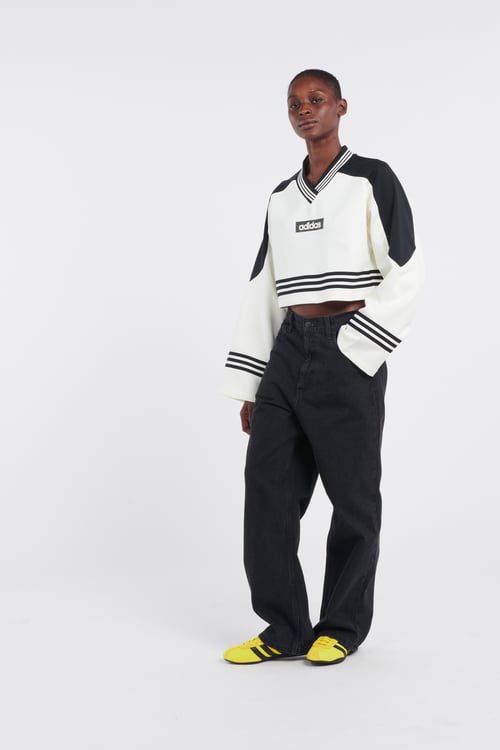 ADIDAS Top Blanc