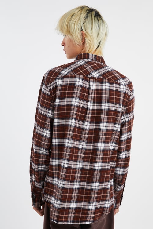 TOMMY JEANS Shirt Brown