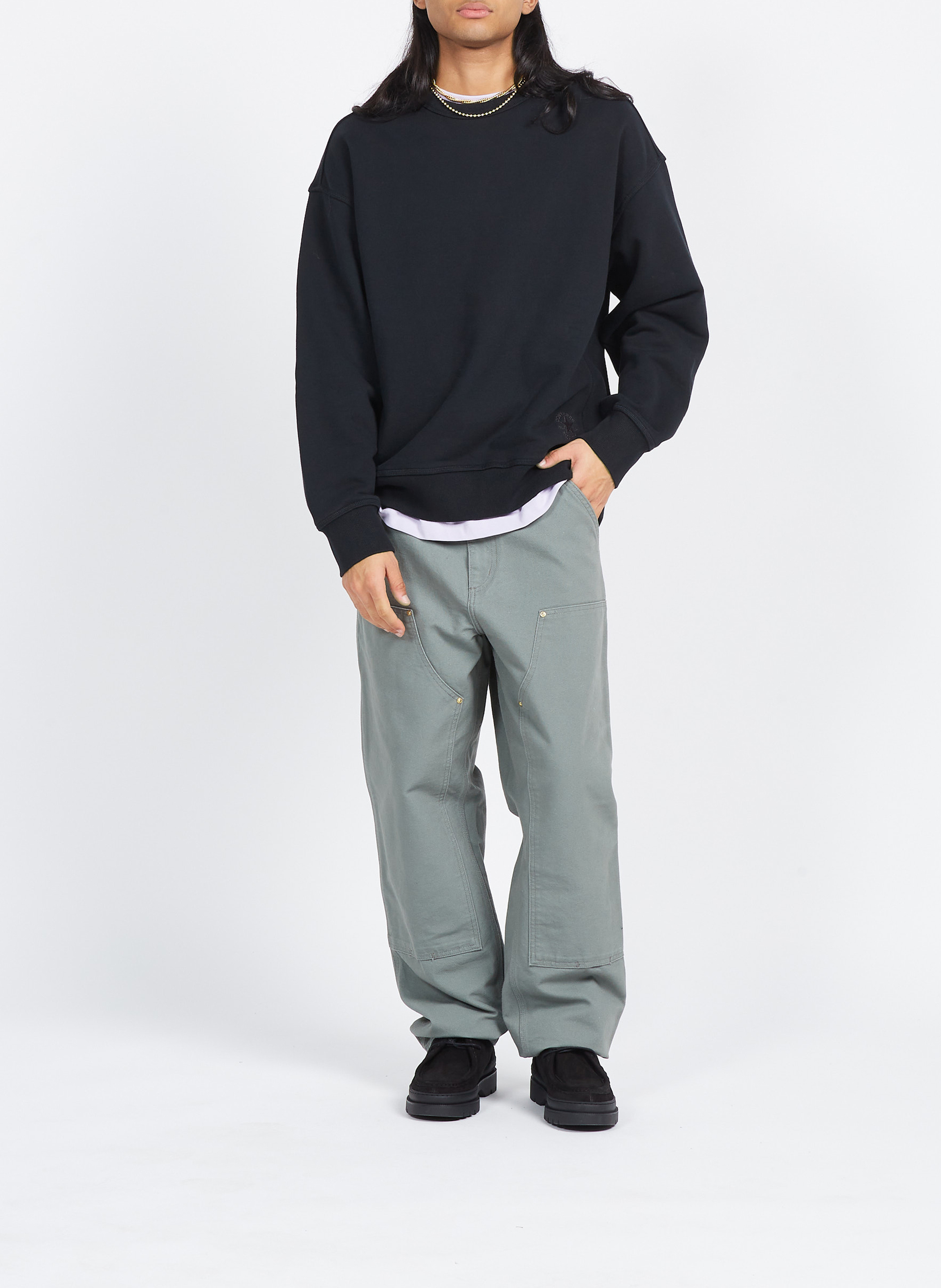 Sweatshirt CONVERSE Noir