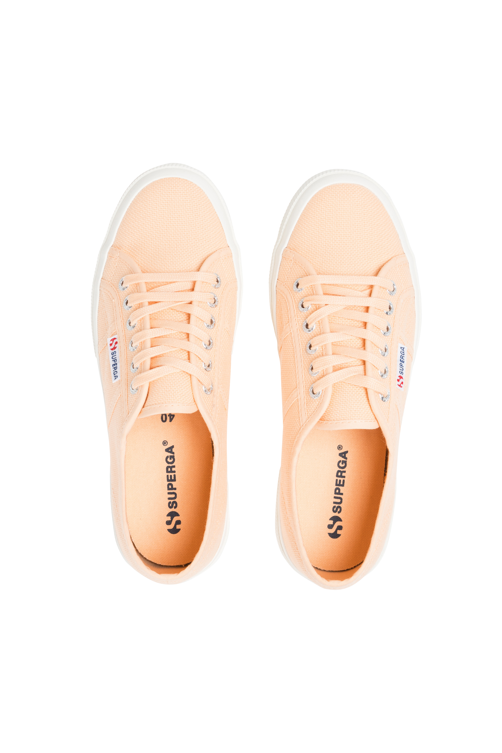 Canvas tennis shoes Orange