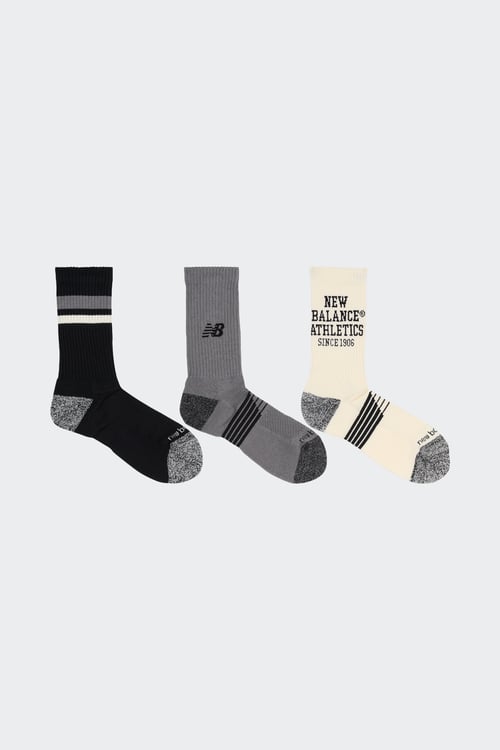 Lot de 3 paires de chaussettes - Taille L Multicolore