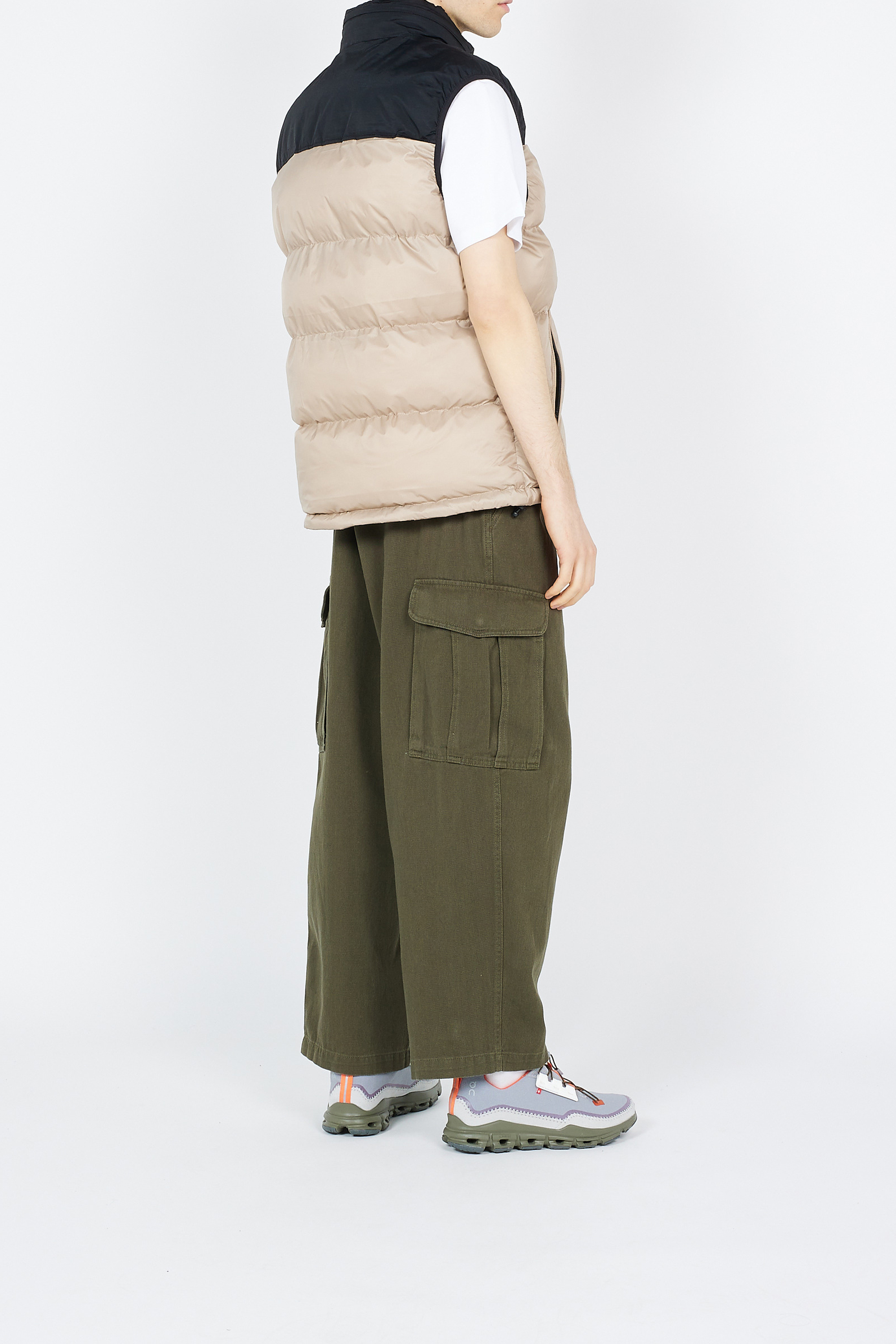 Sleeveless Puffer Jacket | Beige SCHOTT Men