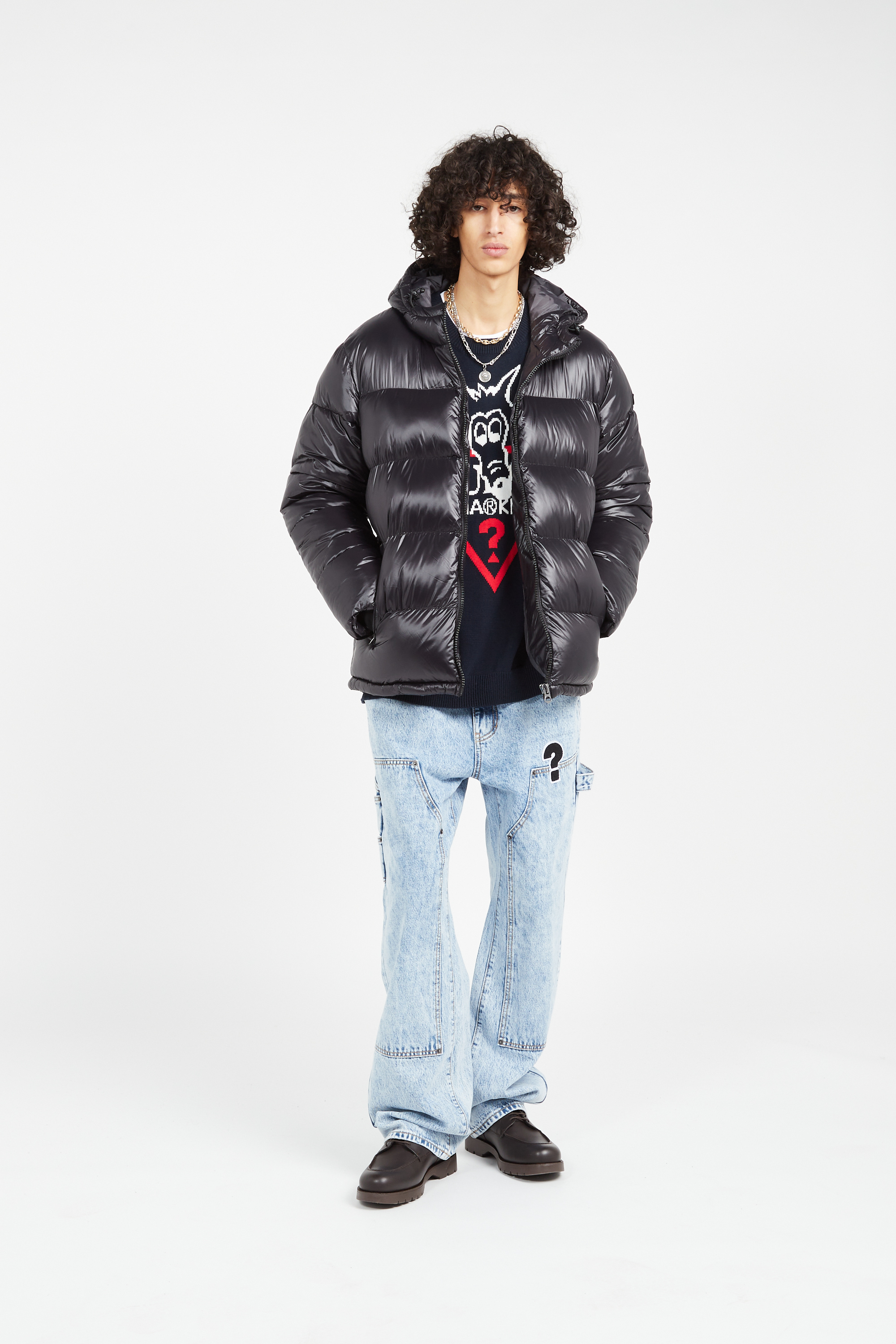 puffer coat Black