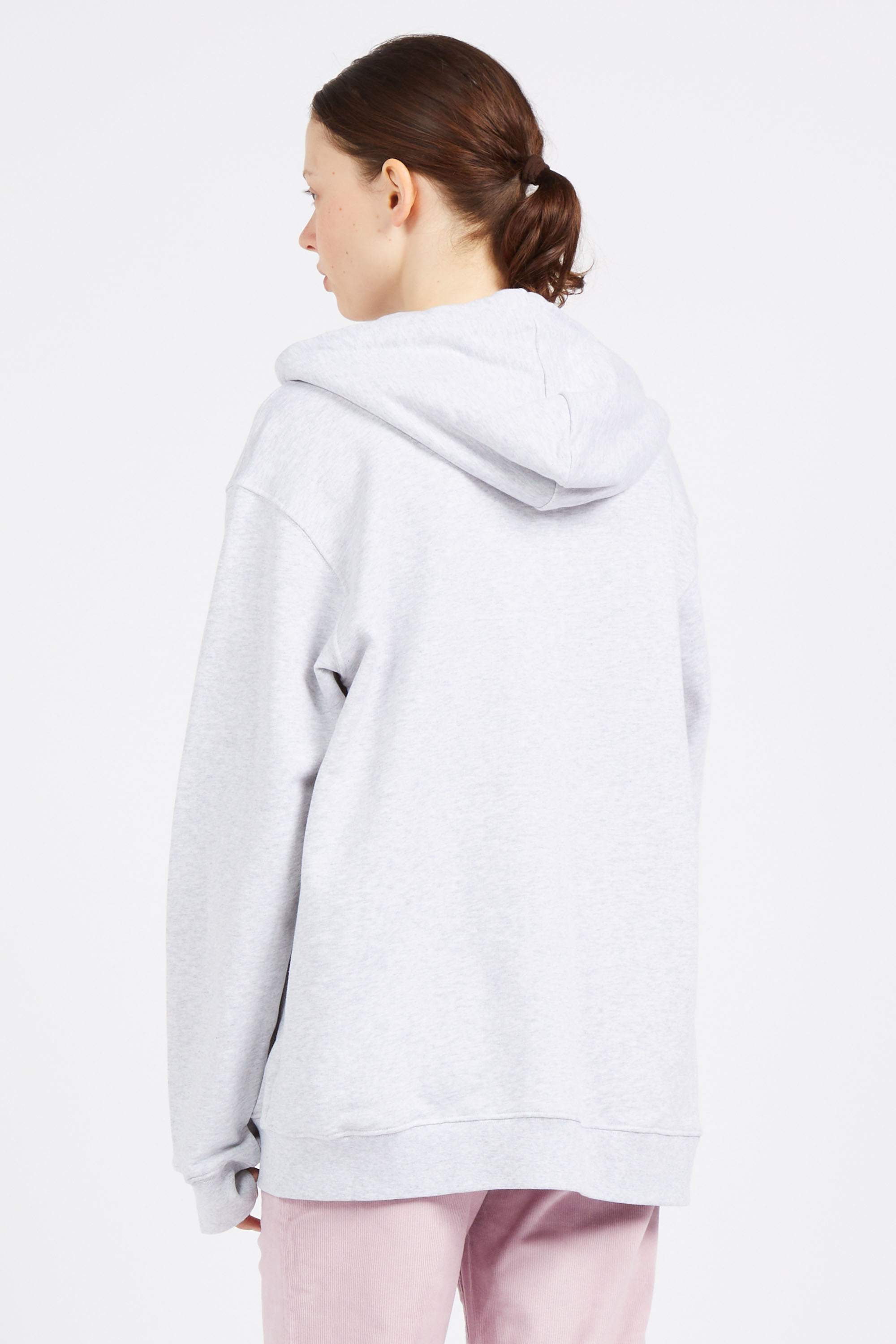 Hoodie zippé Gris