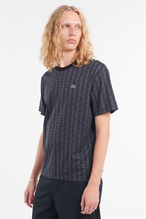 LACOSTE T-shirt Gris
