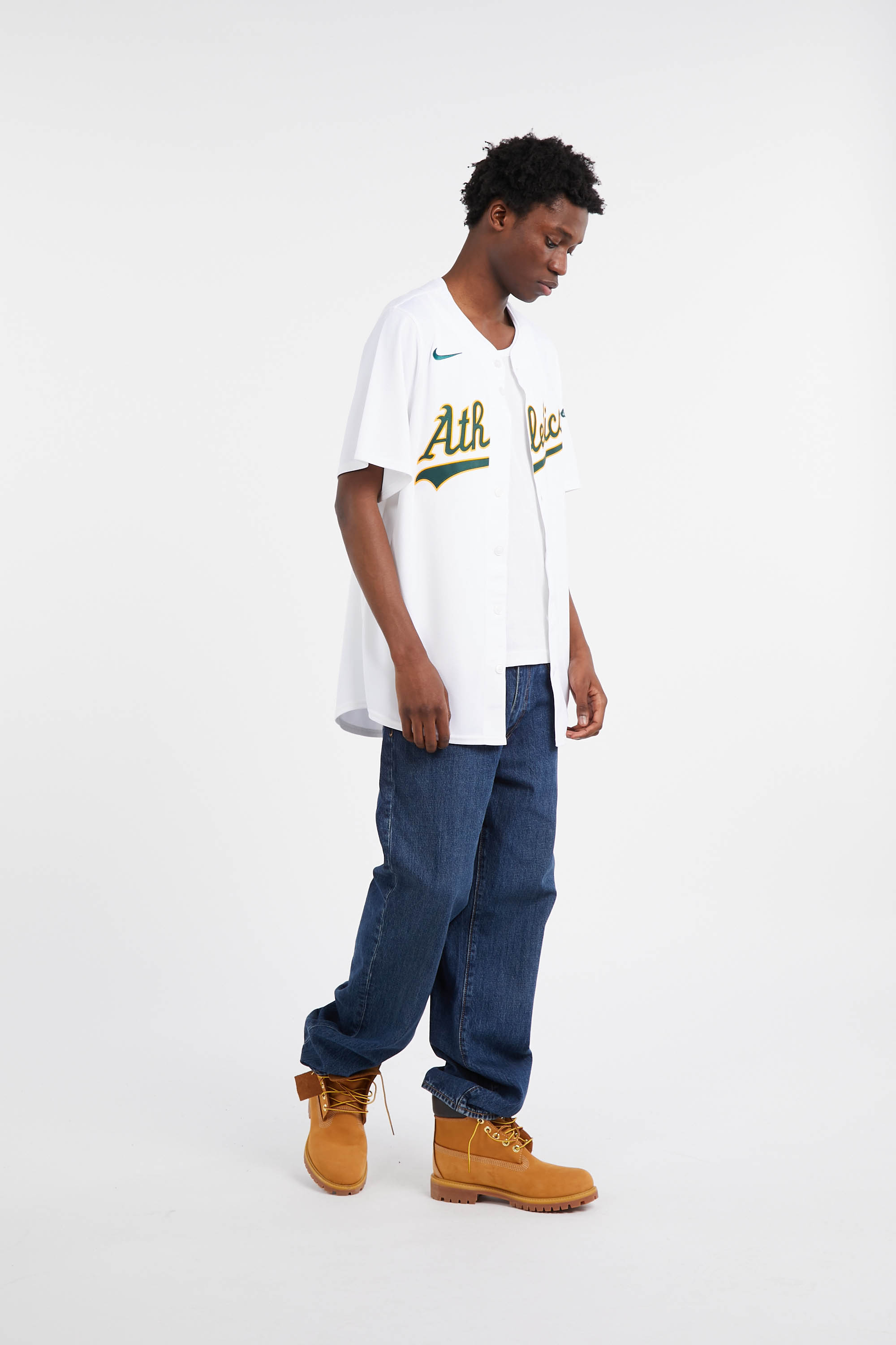 Regular-fit round-neck cotton T-shirt White