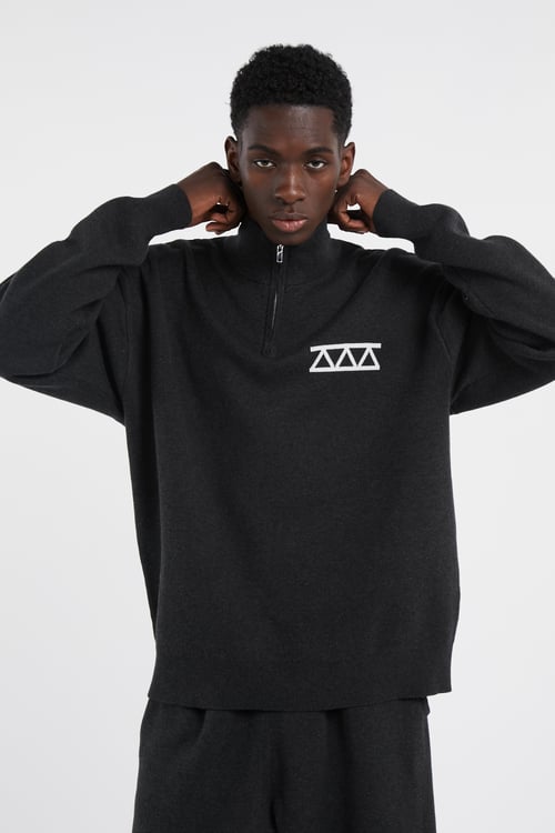 HOLOGRAM Pull Noir