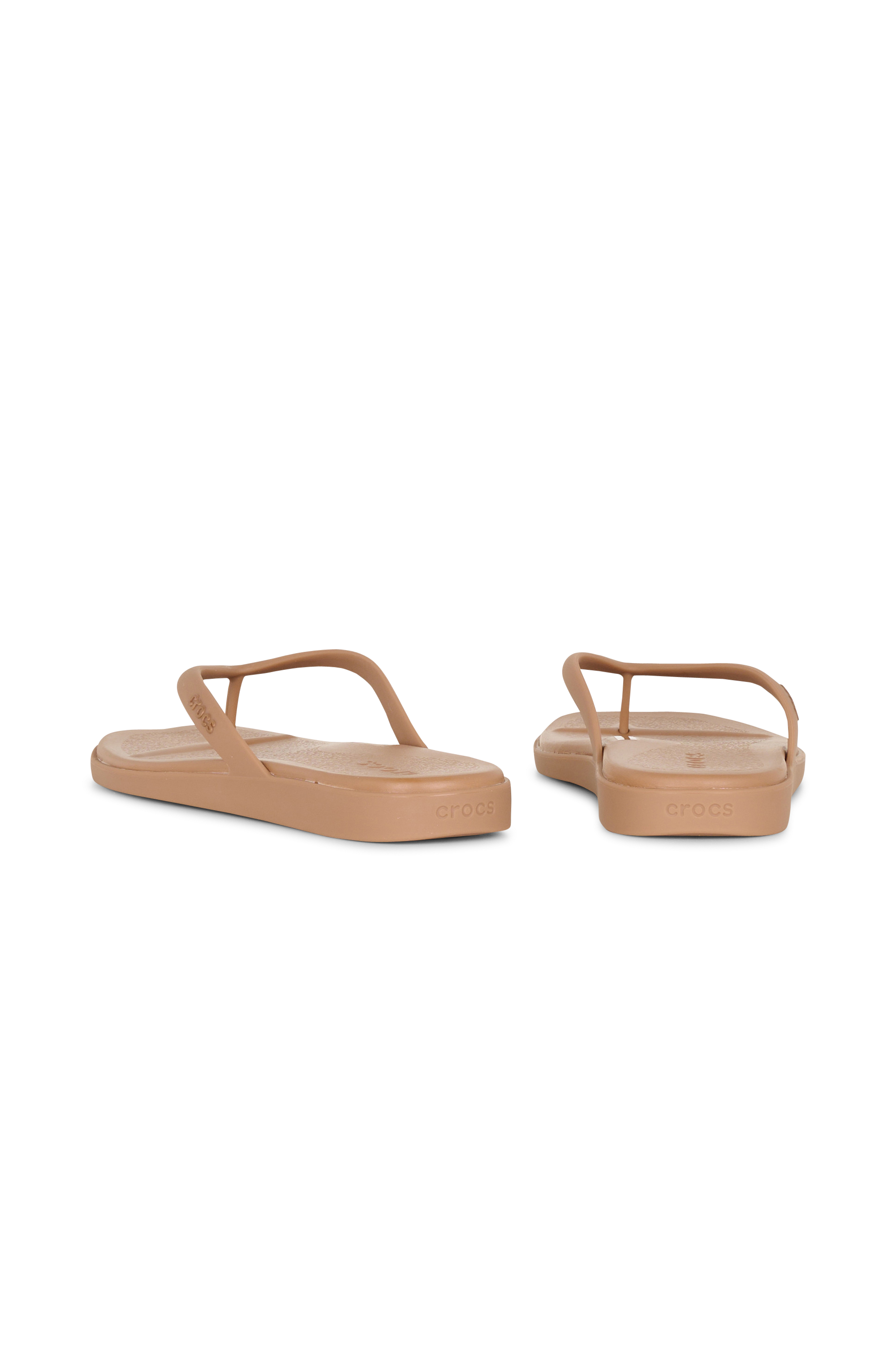 Sandales plates | Marron CROCS Femme