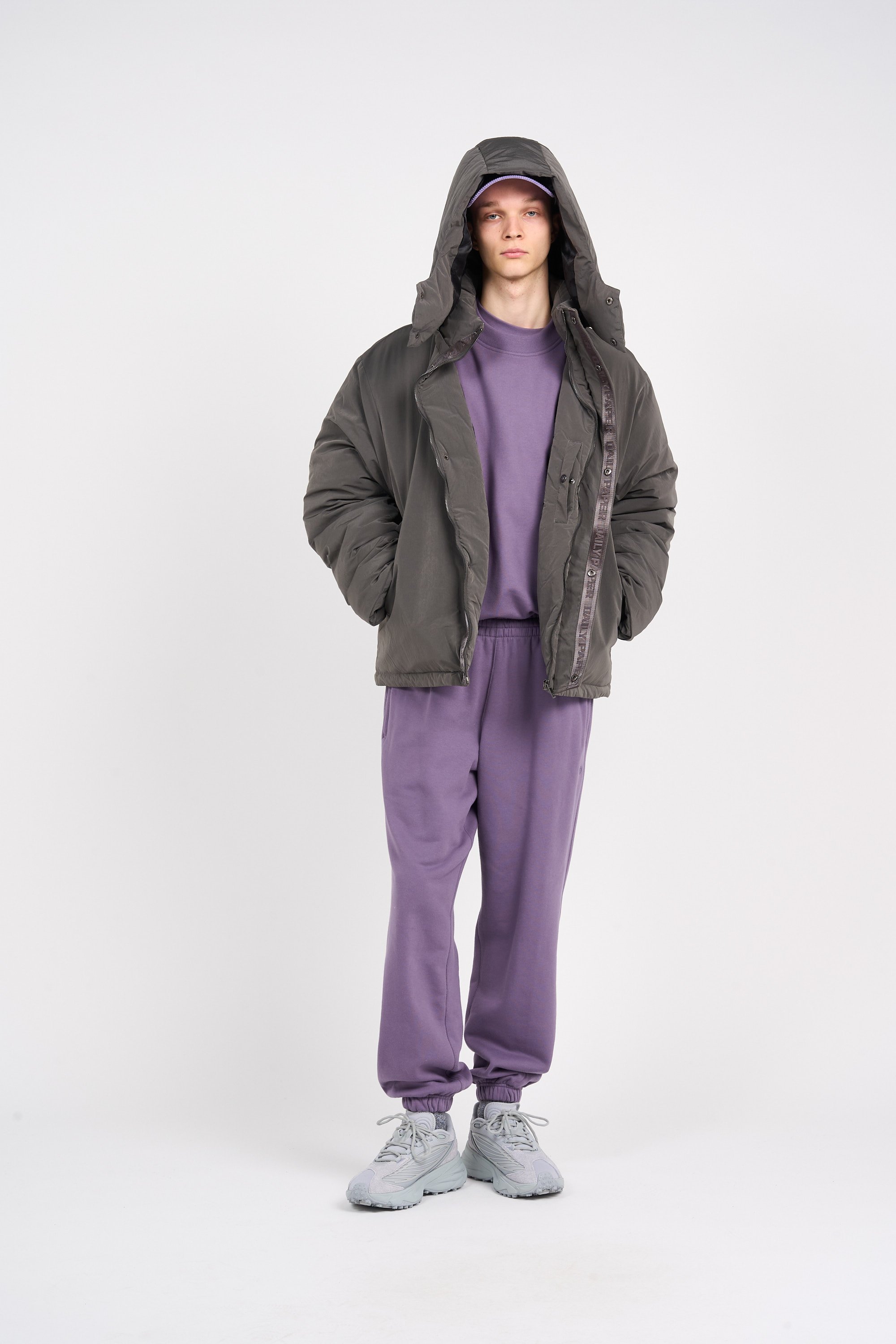 Puffer Jacket DAILY PAPER Grey