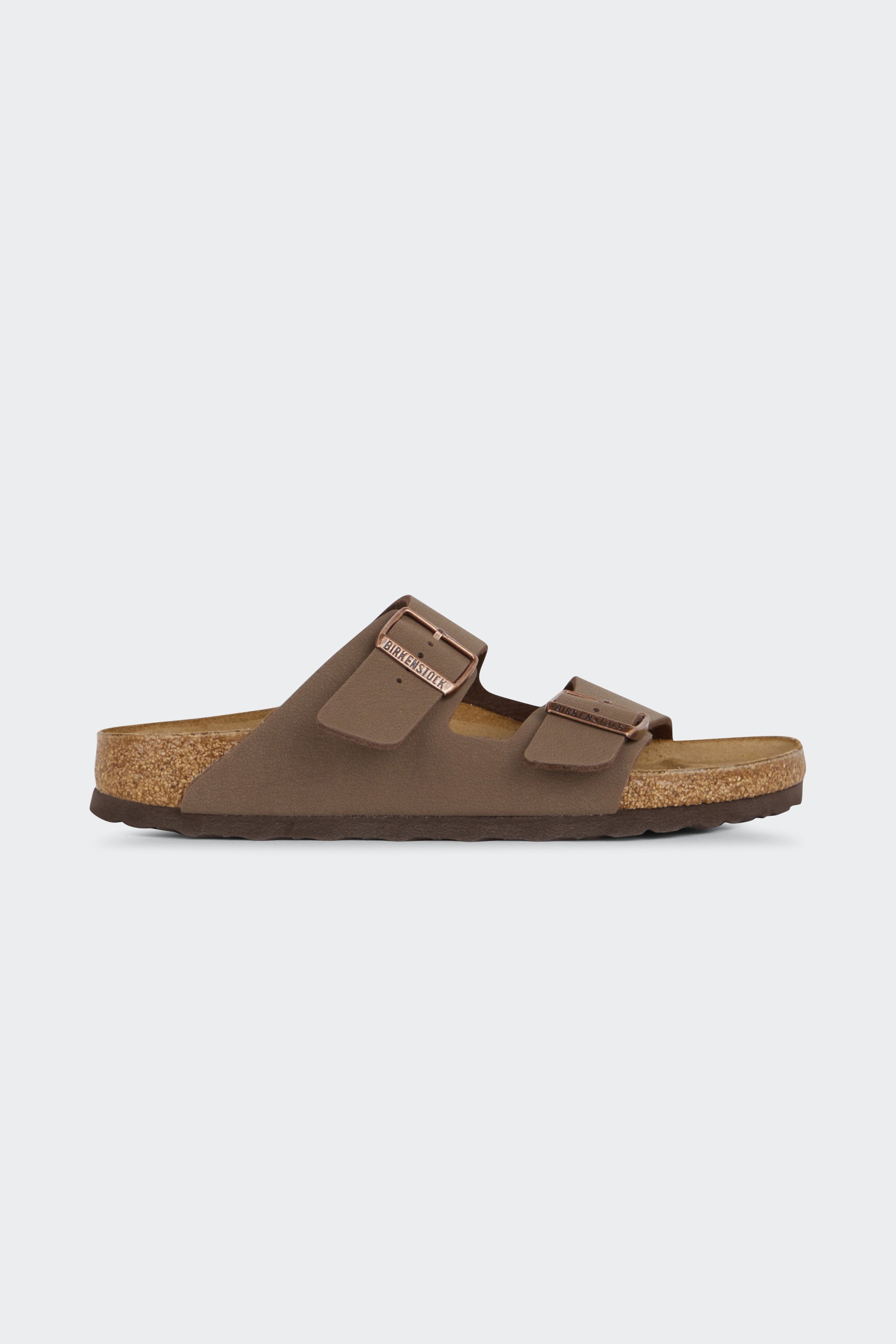 Flat furry sheepskin sandals | Brown by BIRKENSTOCK Flat furry sheepskin sandals Brown