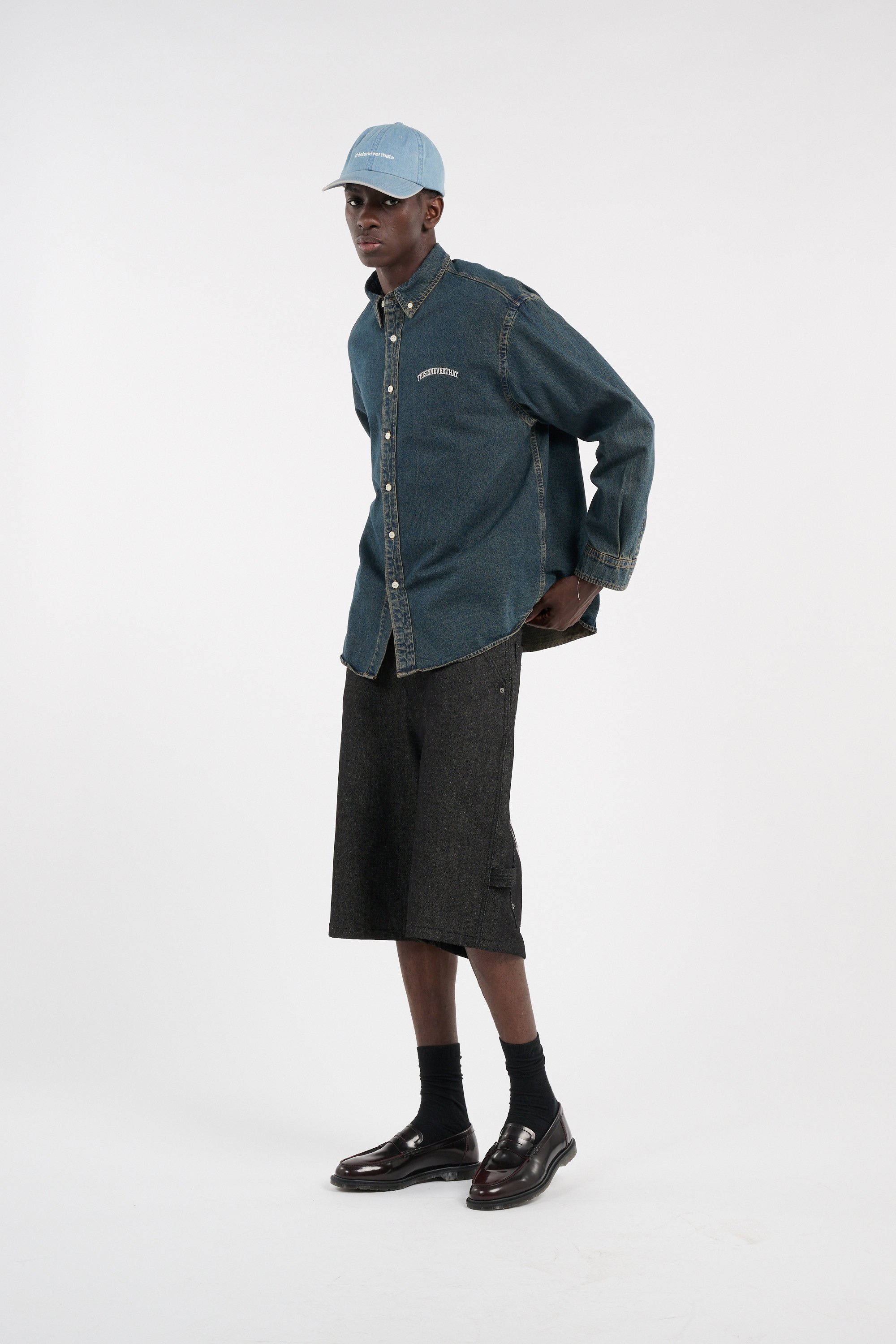 Shirt THISISNEVERTHAT Blue