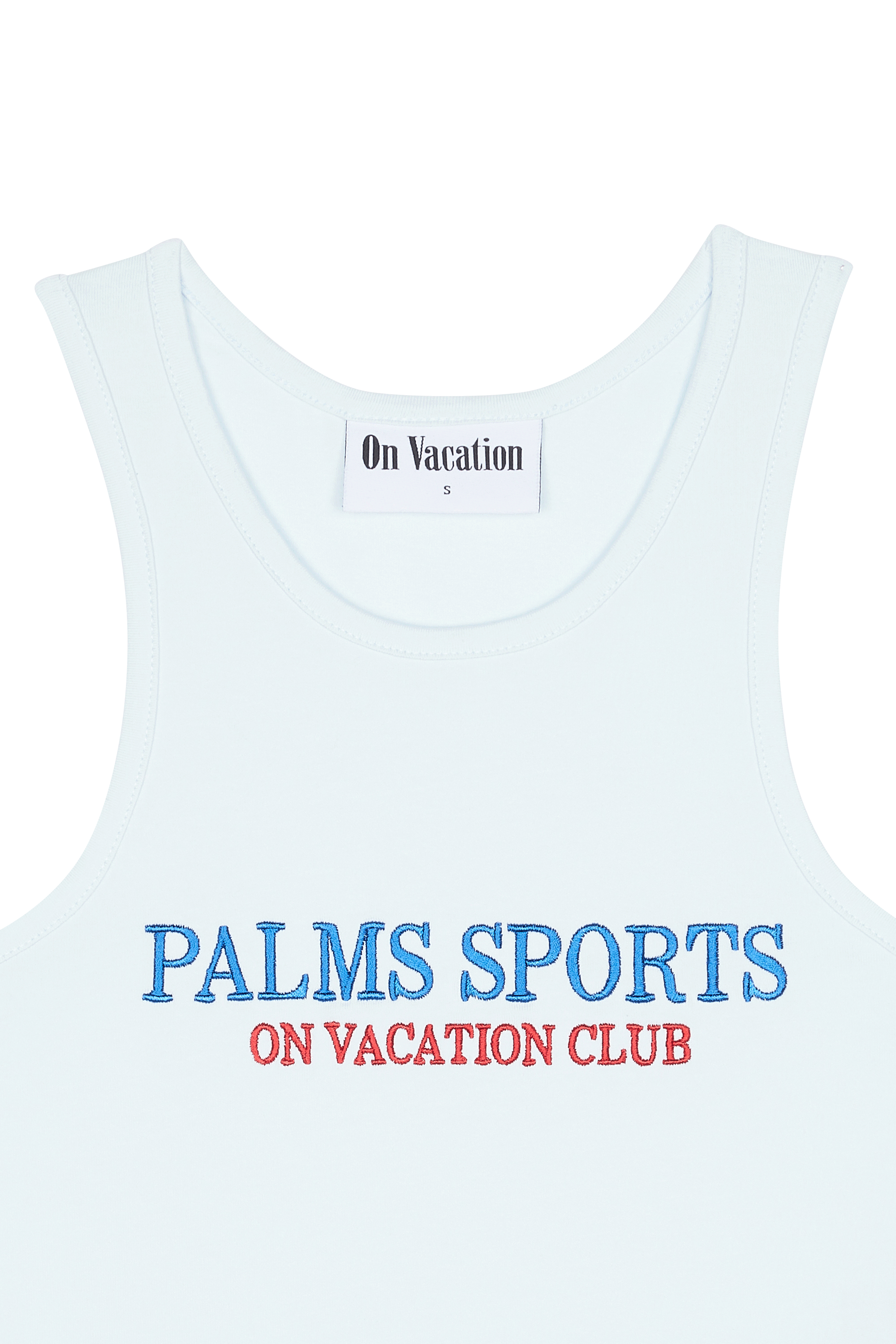 débardeur ON VACATION Bleu