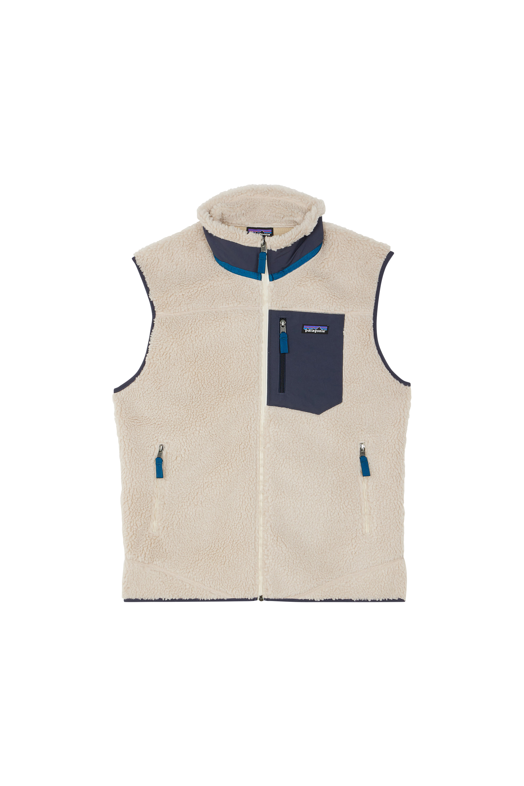 Gilet sans manches en sherpa Beige