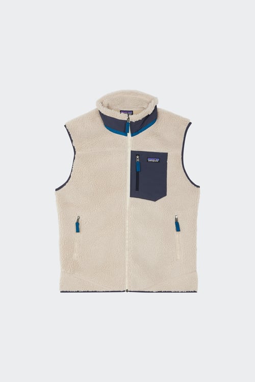 Gilet sans manches en sherpa - Taille XS Beige