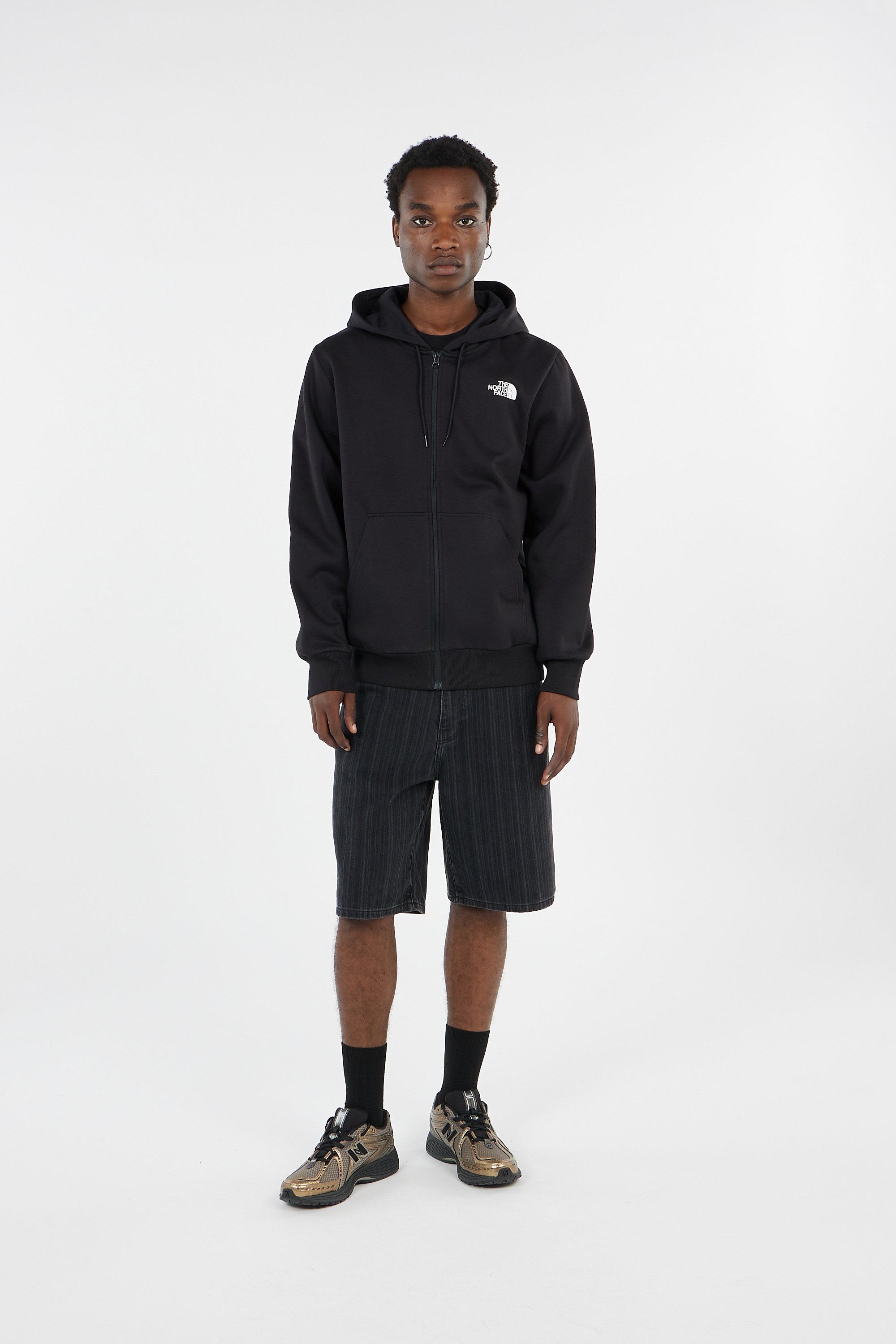 Hoddie zippé THE NORTH FACE Noir