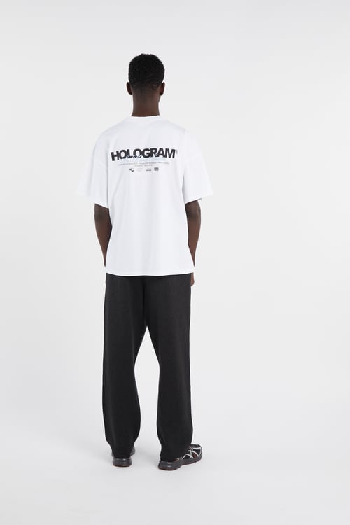 HOLOGRAM T-shirt Blanc
