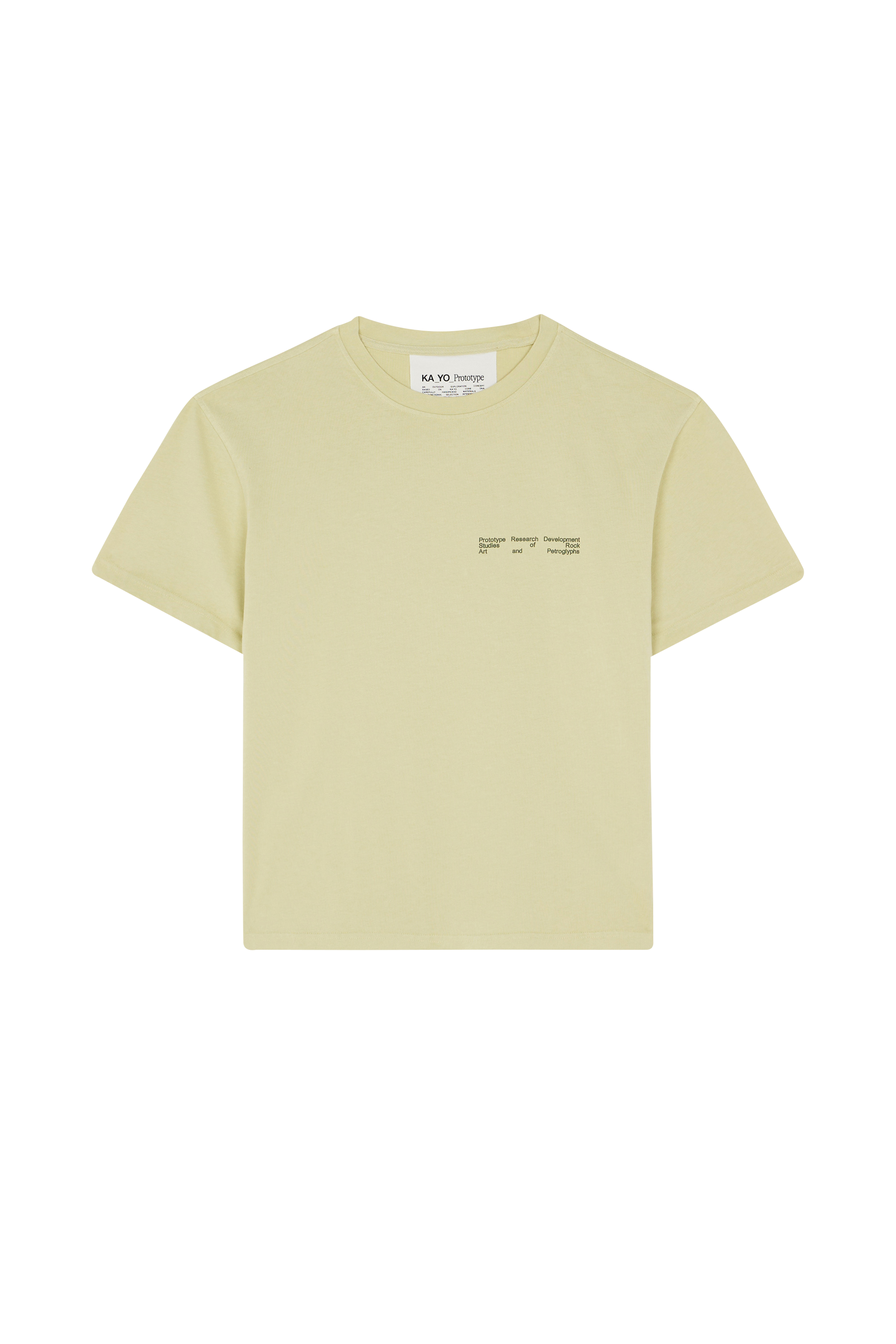 T-shirt BOXY GRAPHIC Limeade