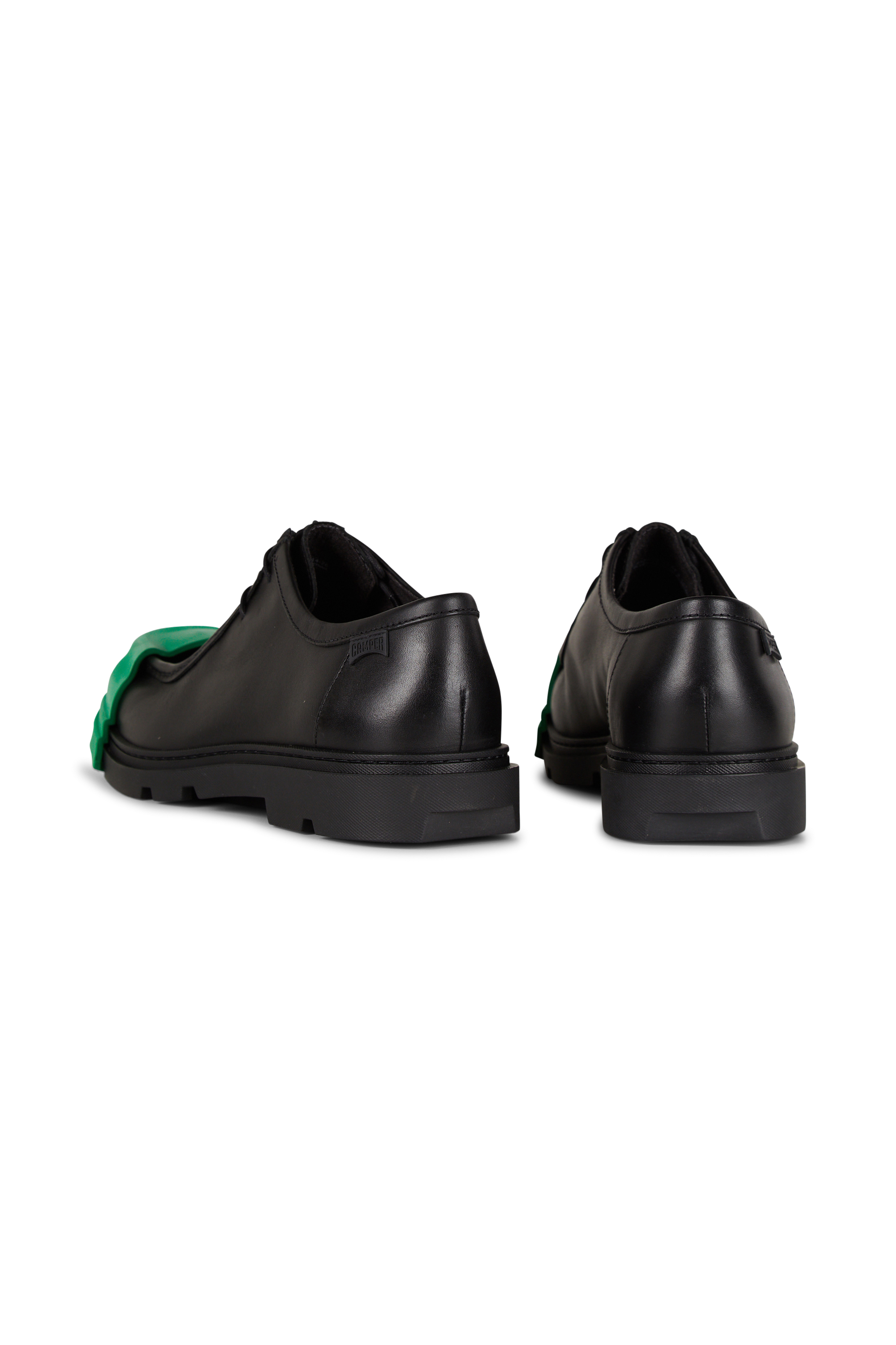 Leather deck shoes | Black CAMPER Men