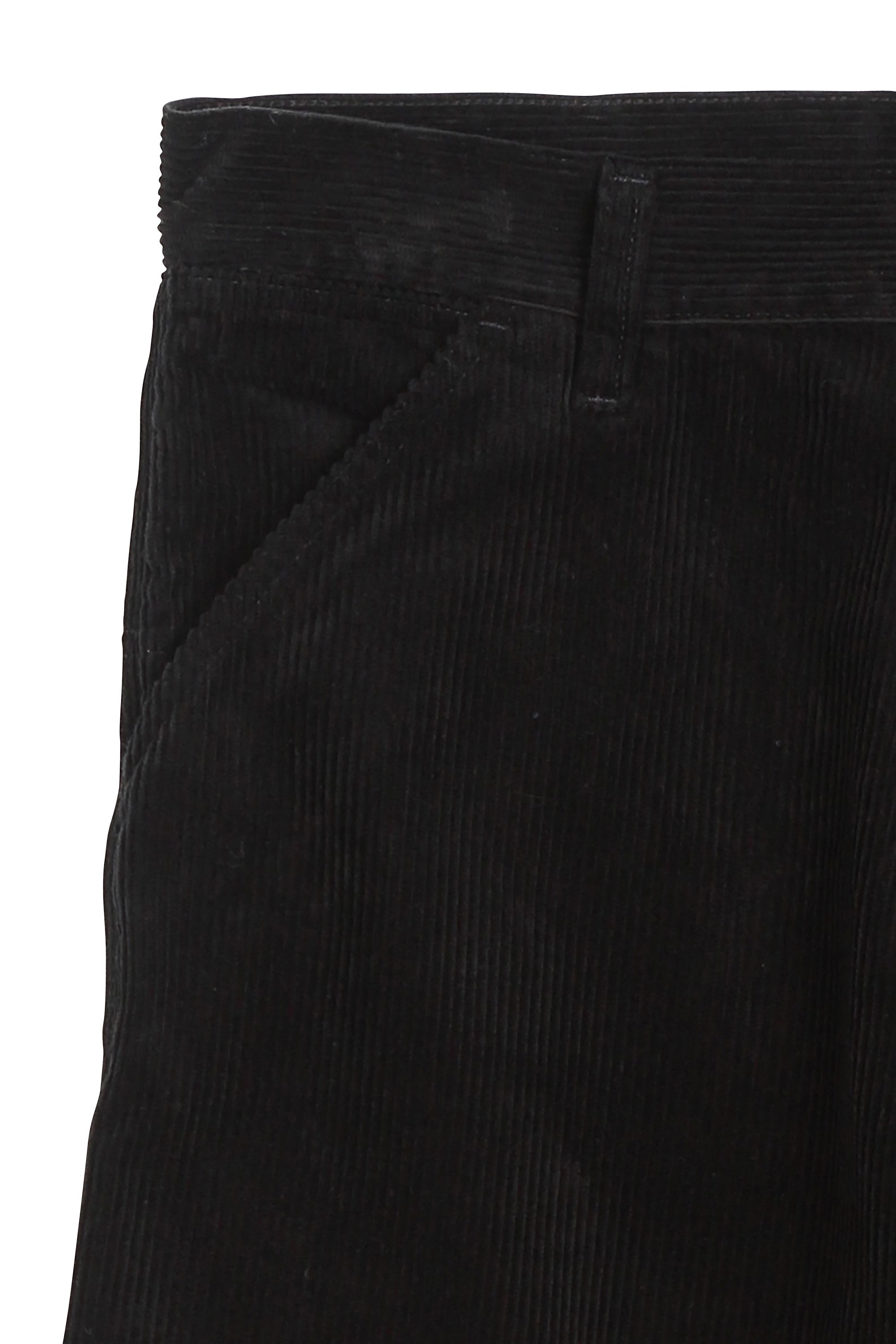 Pantalon droit en velours | Noir CARHARTT WIP Homme