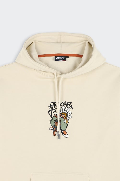 JACKER Hoodie Beige