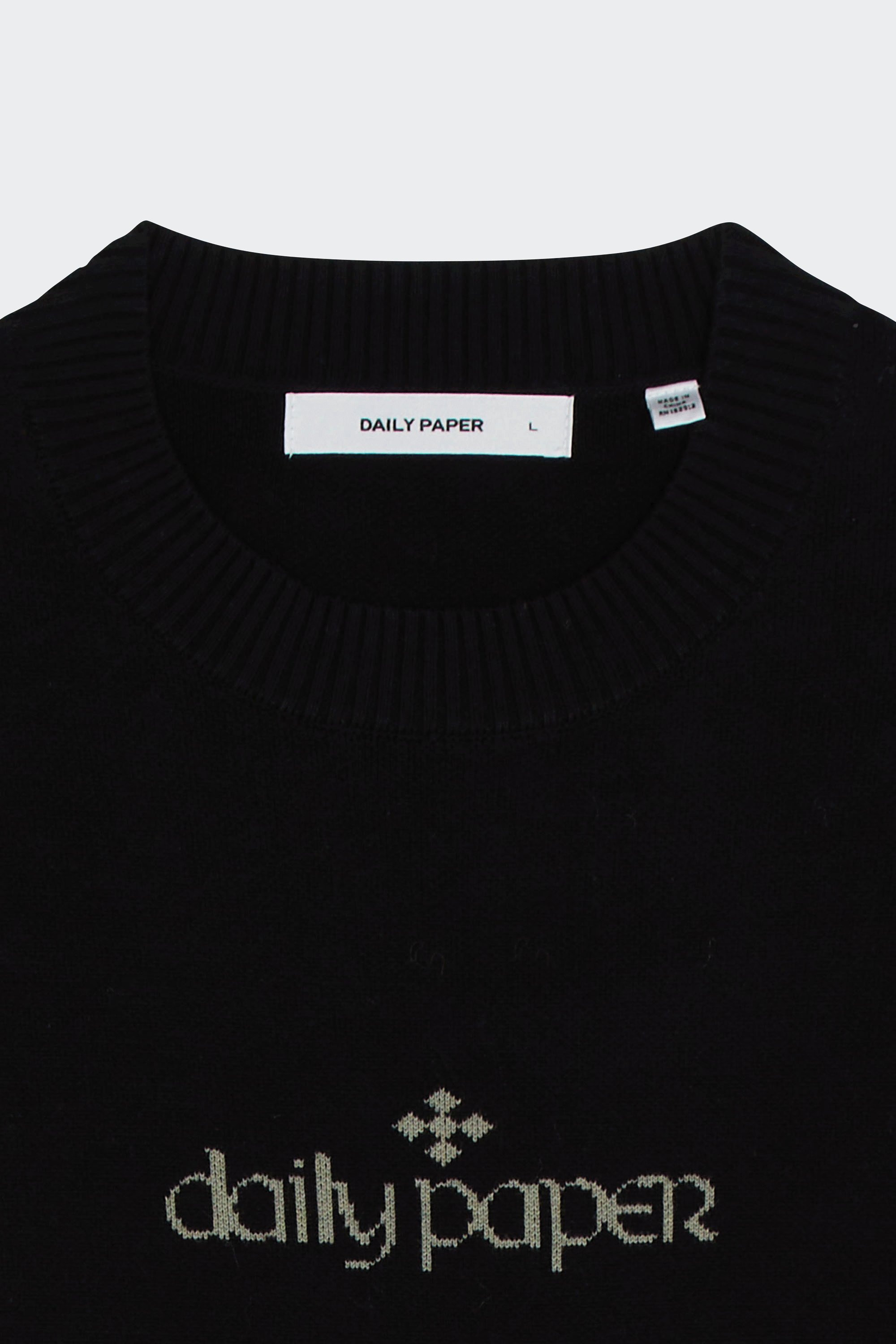 Sweater | Black by DAILY PAPER Sweater Black